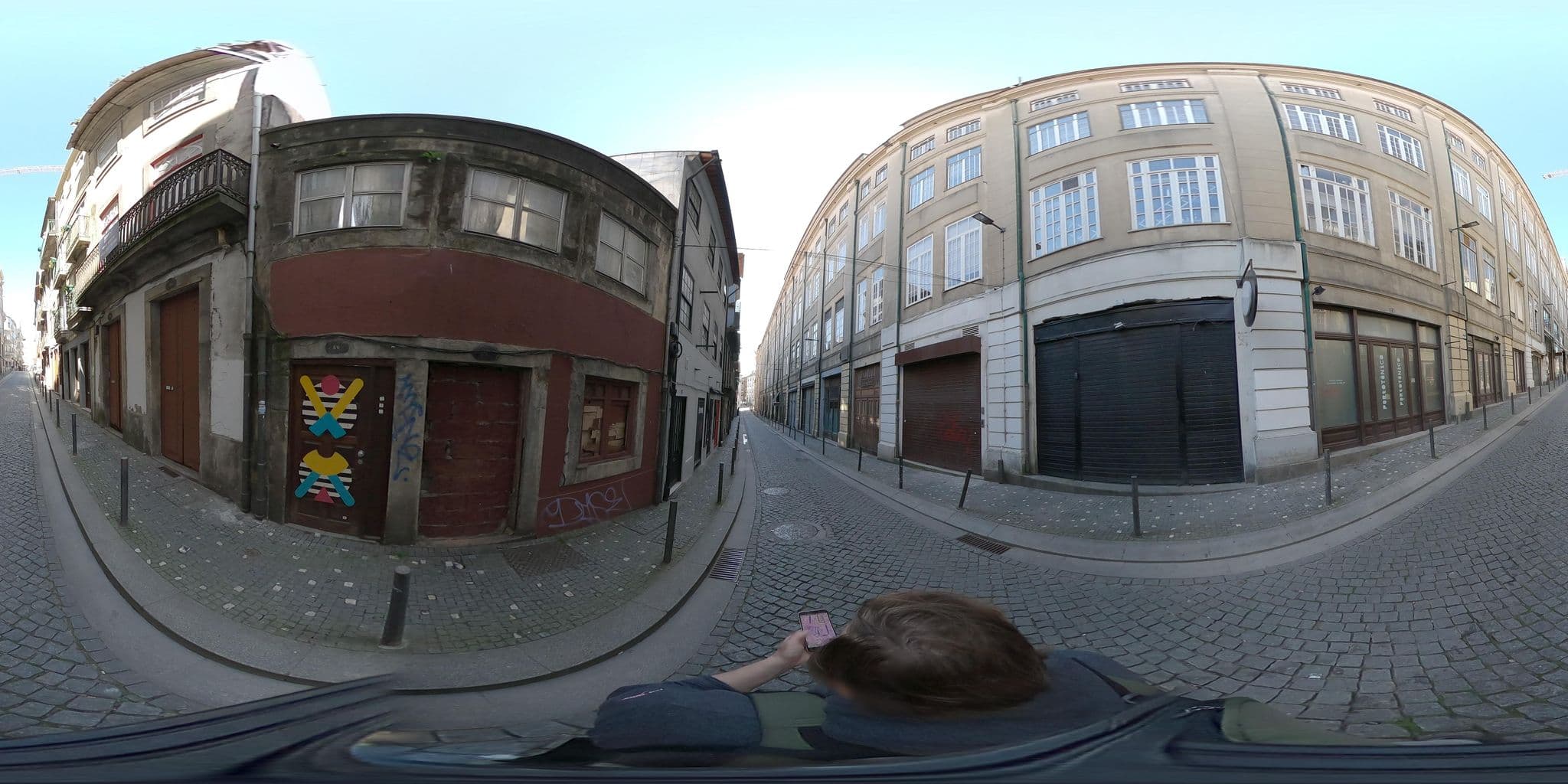 Street view near TMJ BeB, Porto