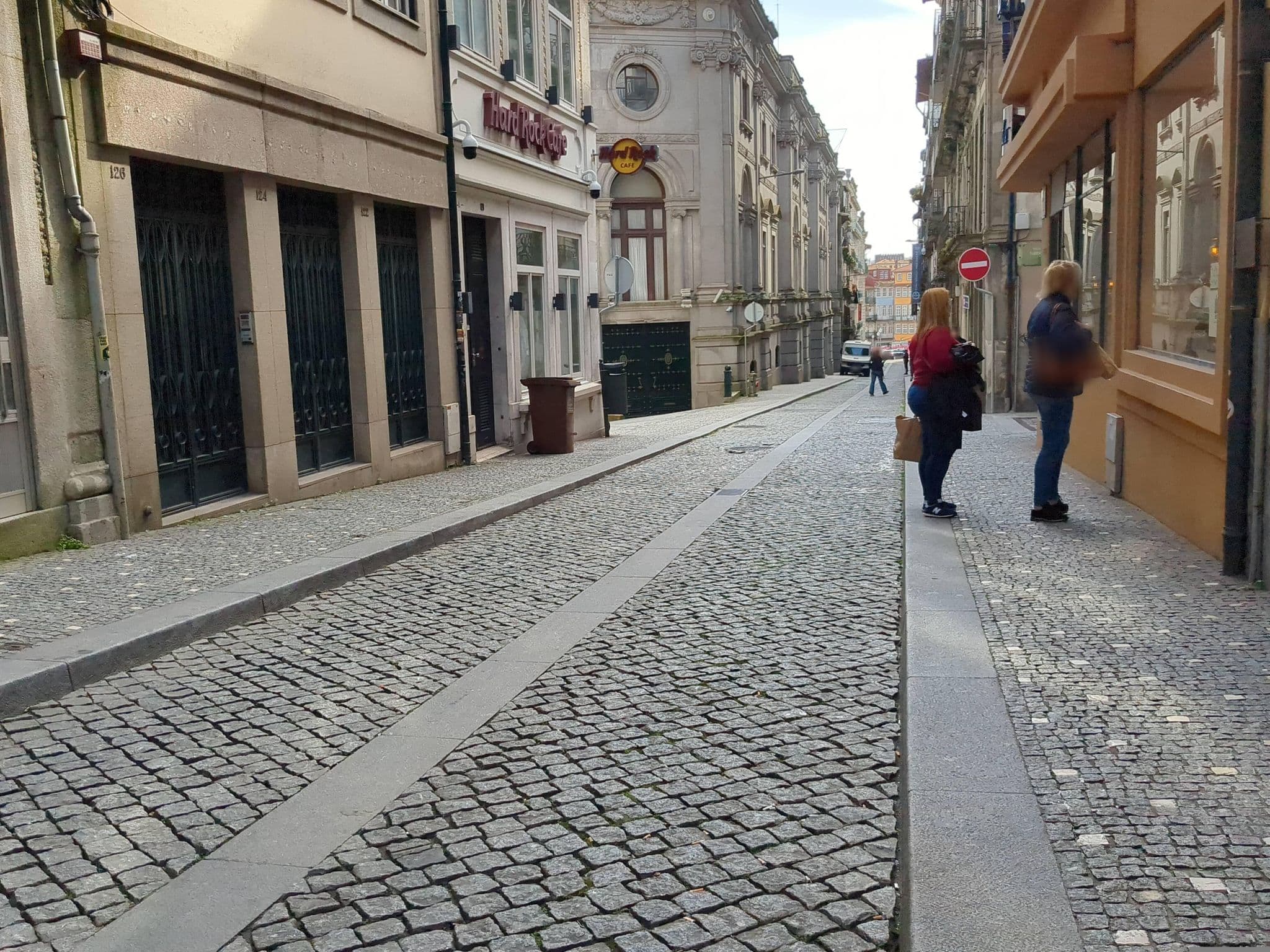 Street view near Hotel Internacional, Porto