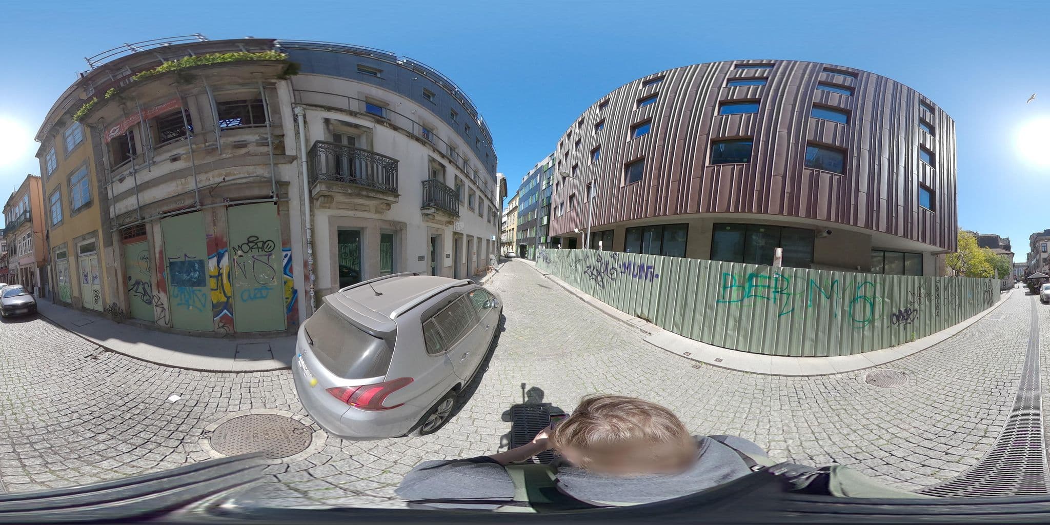 Street view near Wine & Books Porto Hotel, Porto