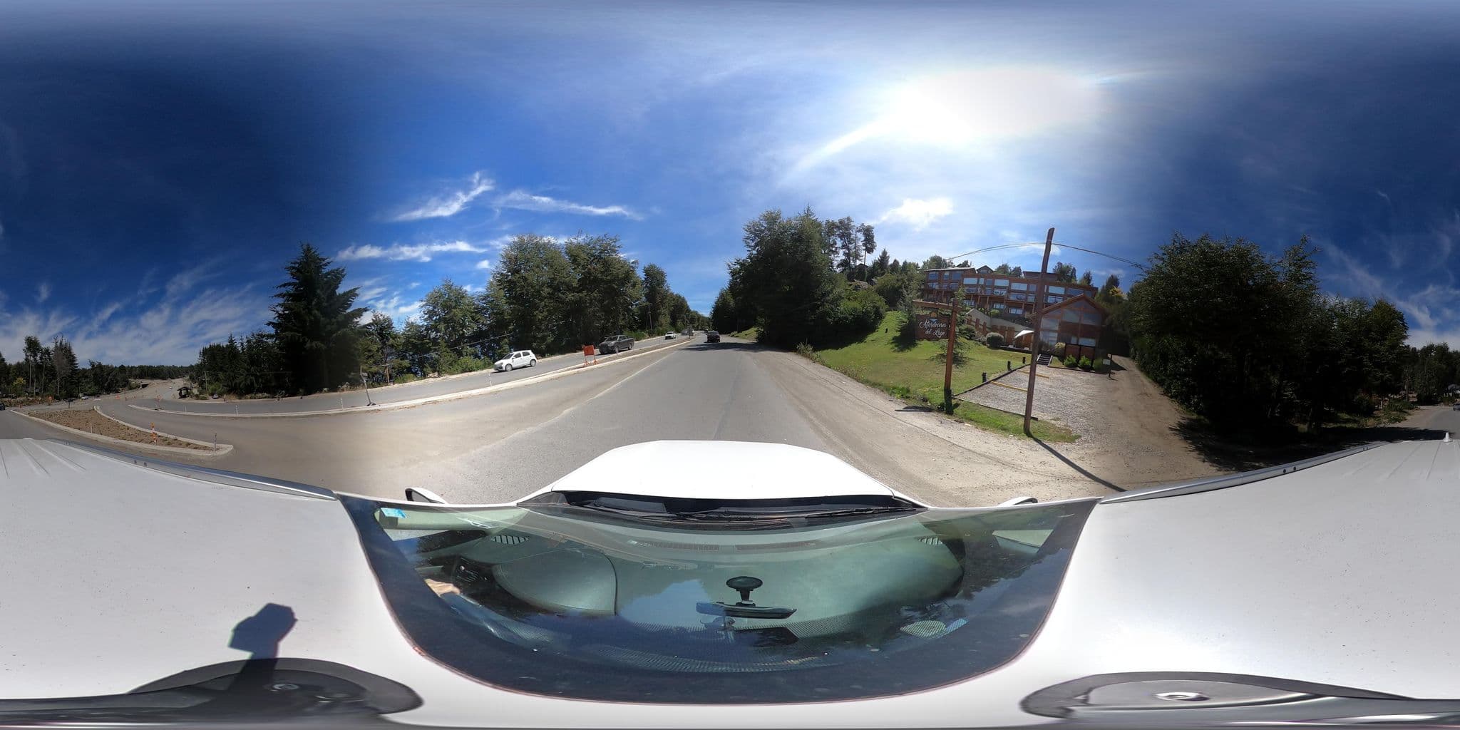 Street view near Atardecer del lago, Villa La Angostura