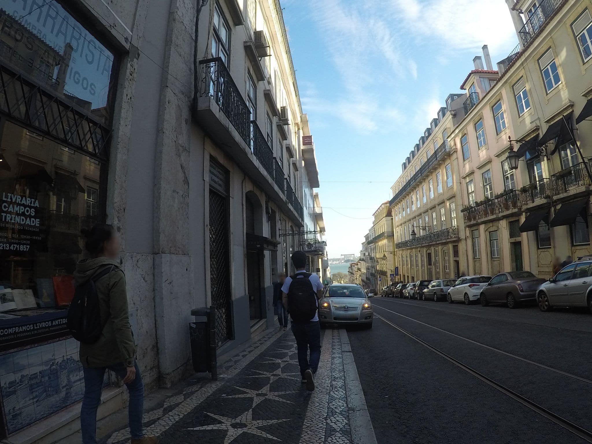Street view near Alecrim ao Chiado, Bairro Alto — © chrisbeddow (CC BY-SA · Mapillary)