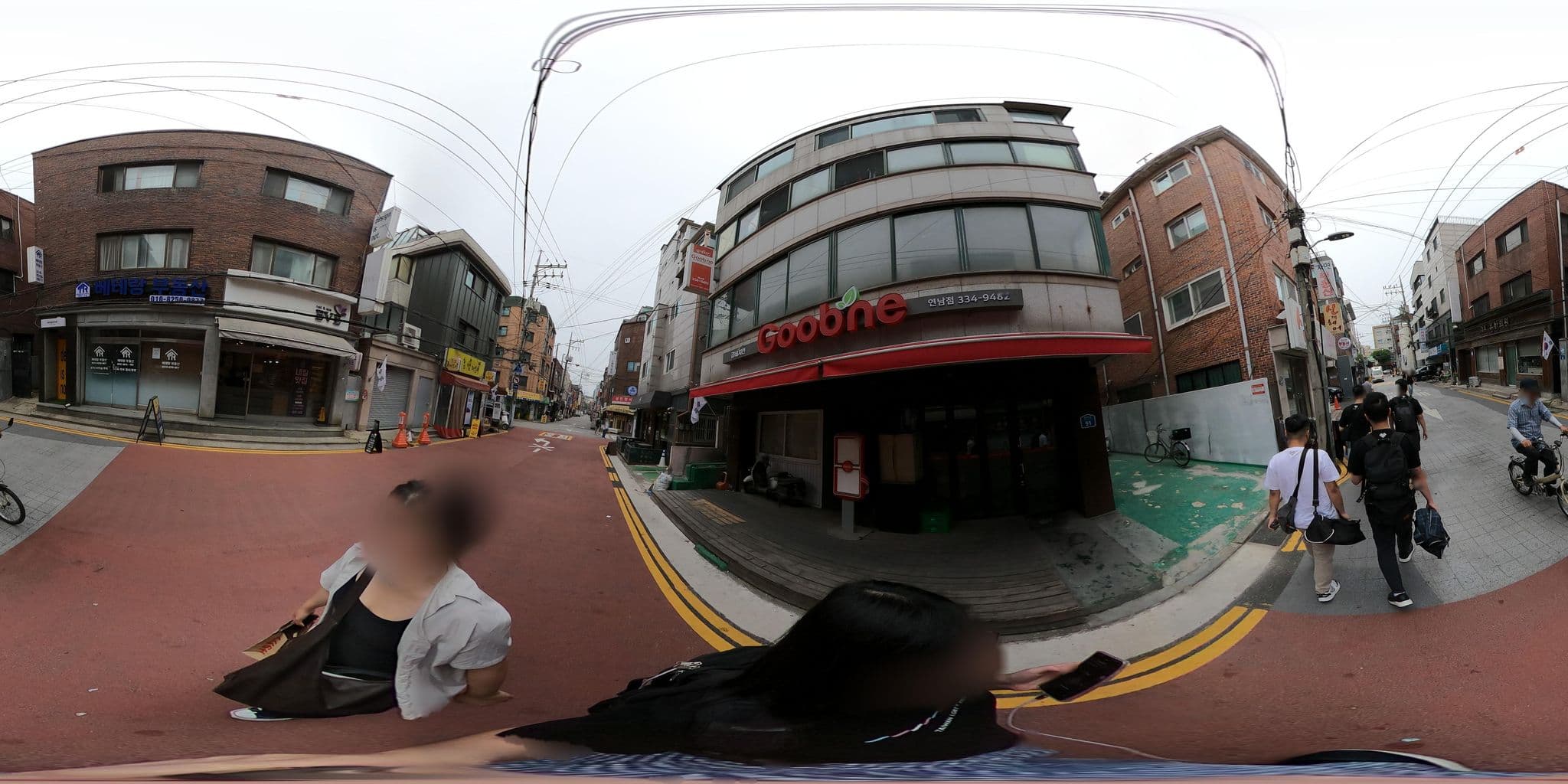 Street view near Maruji Guesthouse, Seoul — © lisbethw1130 (CC BY-SA · Mapillary)
