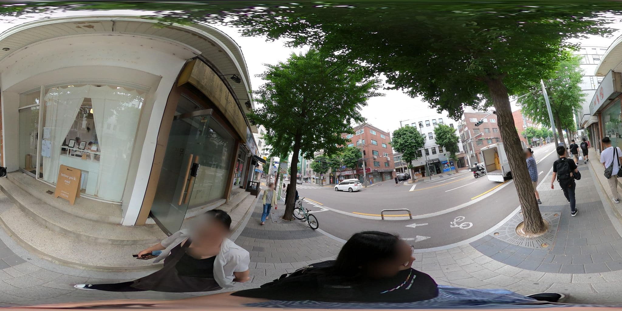 Street view near Staykorea3, Seoul — © lisbethw1130 (CC BY-SA · Mapillary)