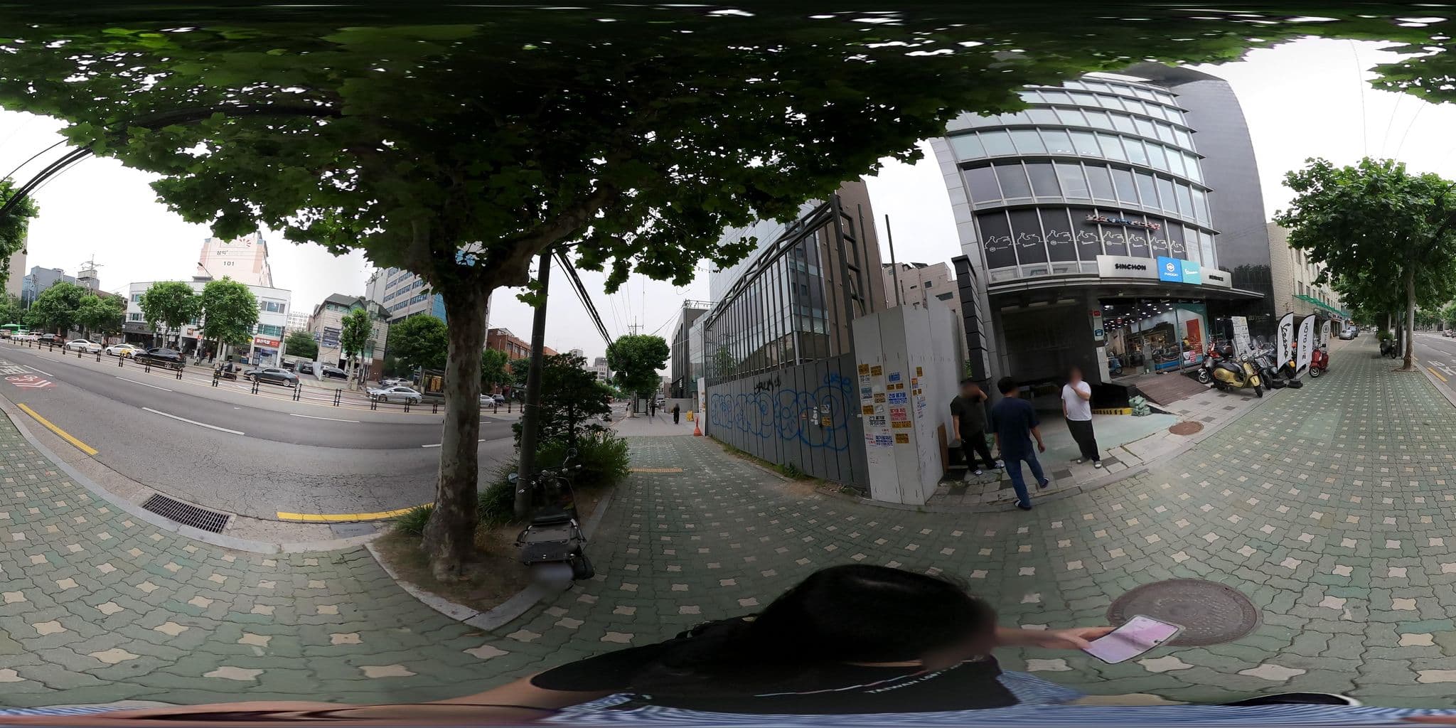 Street view near 코지 게스트하우스, Seoul — © lisbethw1130 (CC BY-SA · Mapillary)