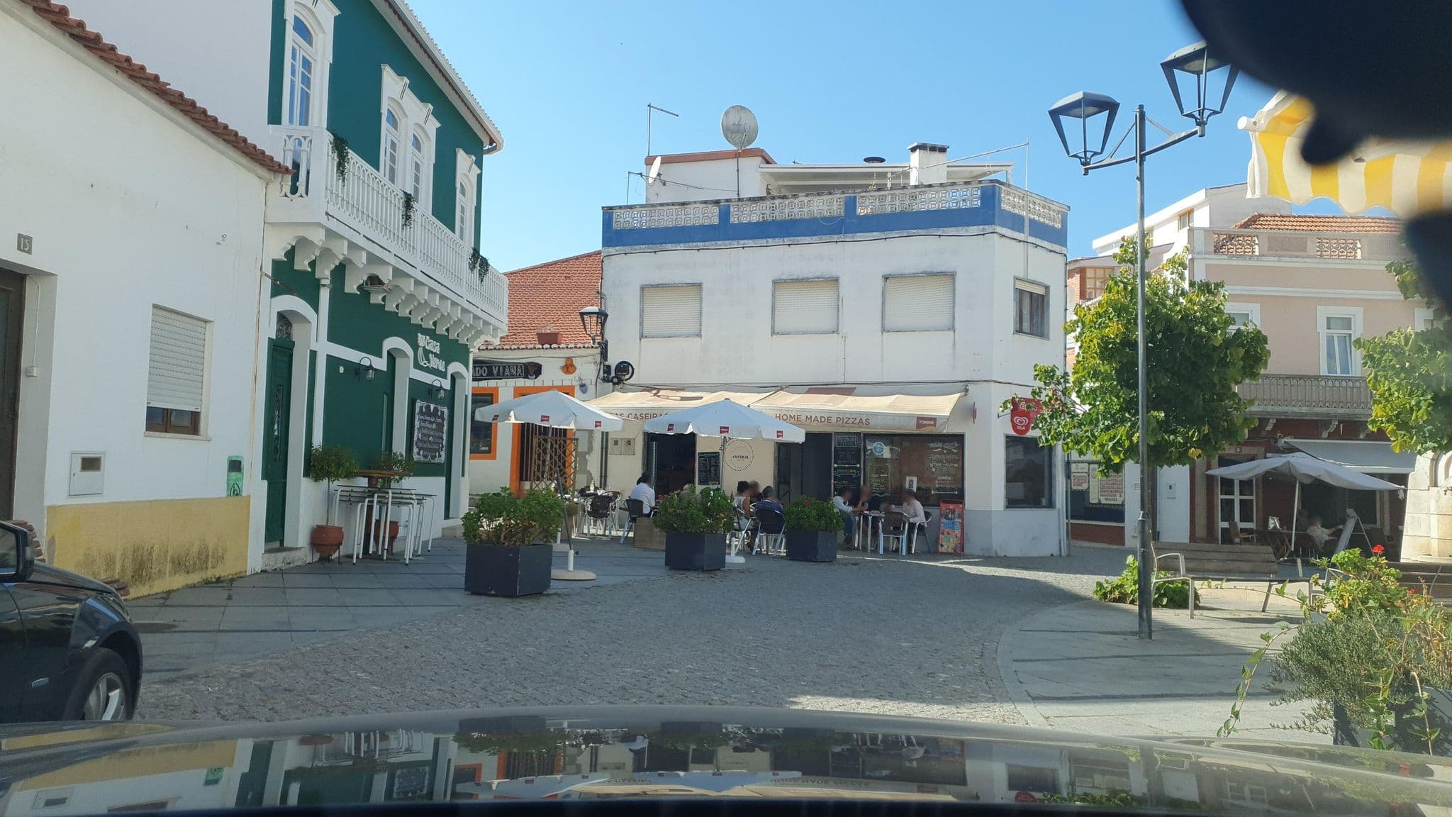 Street view near Bohemian antique guesthouse, São Teotónio — © Barreiros (CC BY-SA · Mapillary)