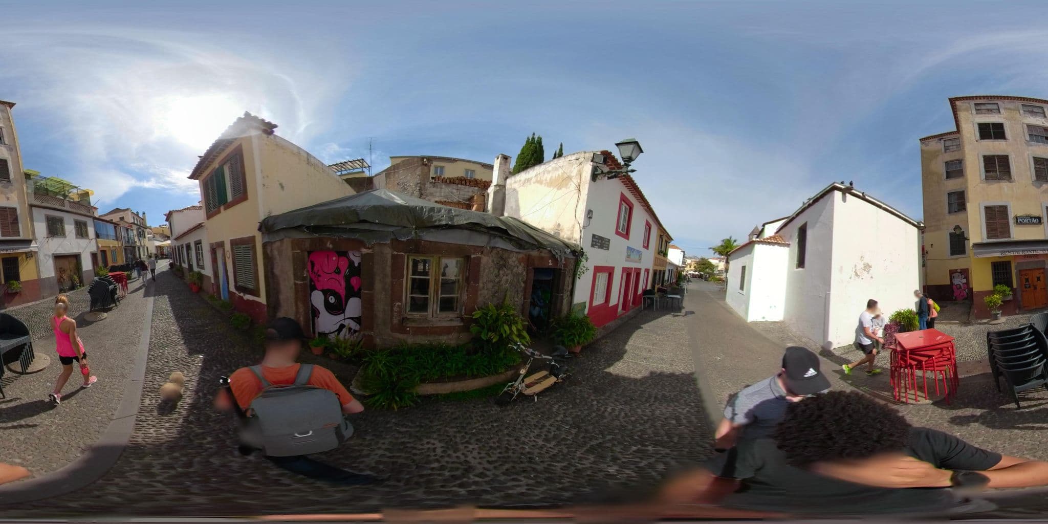 Street view near Chapelaria Boutique Hotel, Santa Luzia — © nunocaldeira (CC BY-SA · Mapillary)
