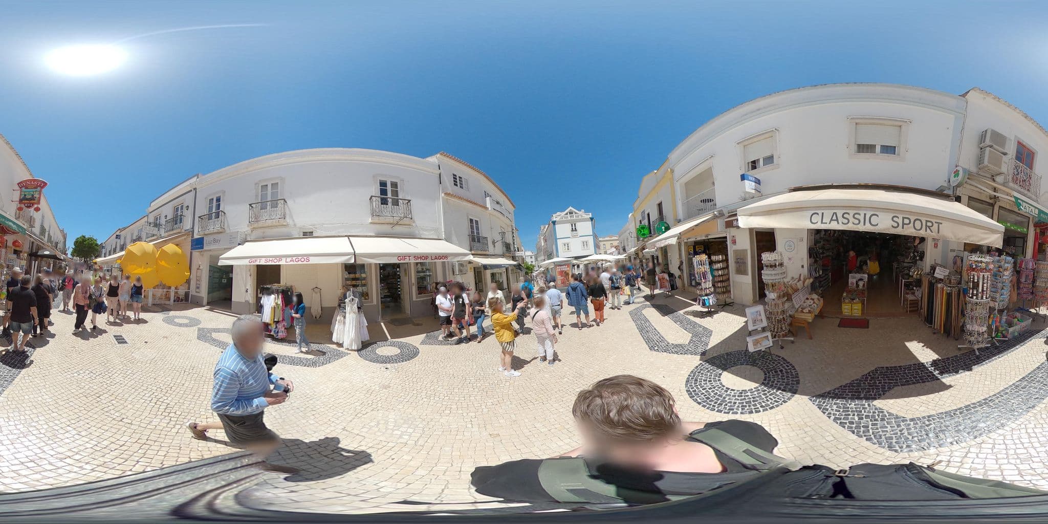 Street view near Agua Hotels Lagos Bay, Lagos — © skfd (CC BY-SA · Mapillary)