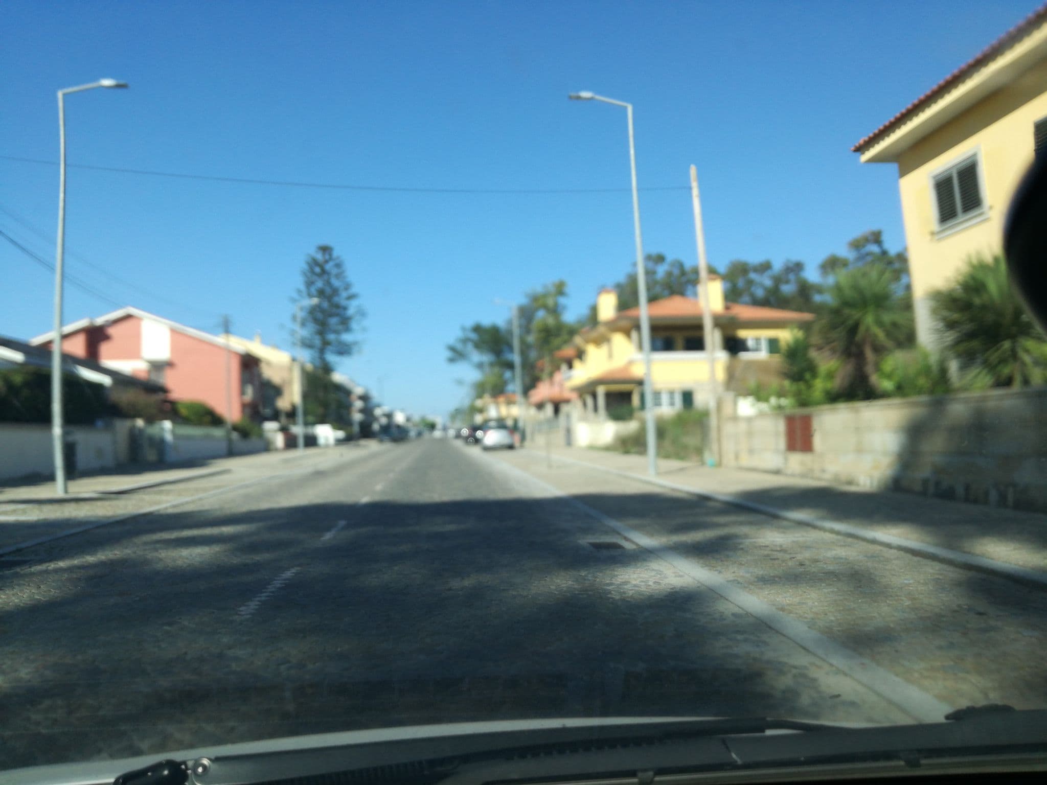 Street view near Casa da Praia Guest House, Angeiras — © cyberlima (CC BY-SA · Mapillary)
