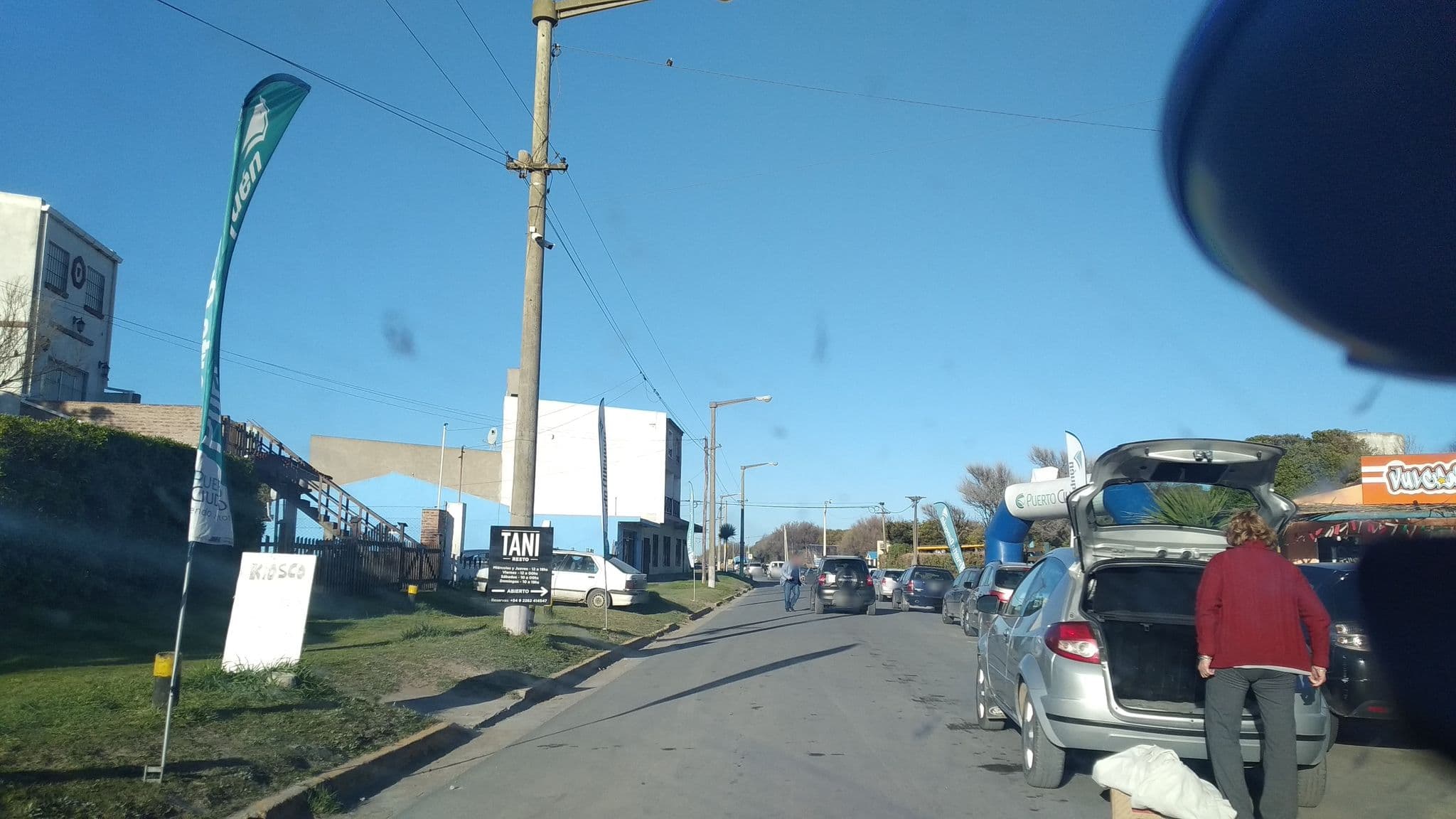 Street view near Camping Monte Pasubio, Necochea — © nicfer (CC BY-SA · Mapillary)
