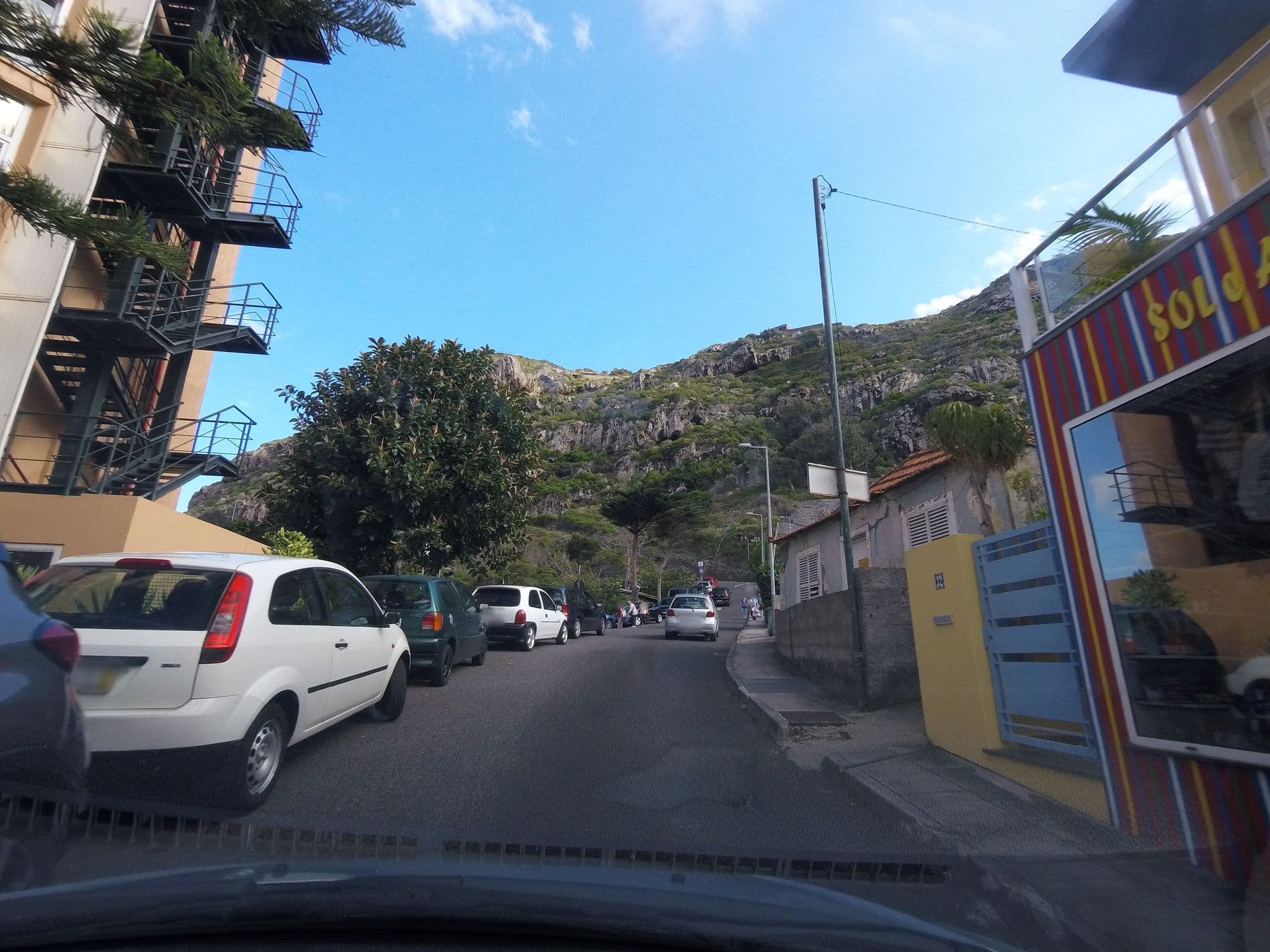 Street view near Dom Pedro Baía Club, Machico — © nunocaldeira (CC BY-SA · Mapillary)