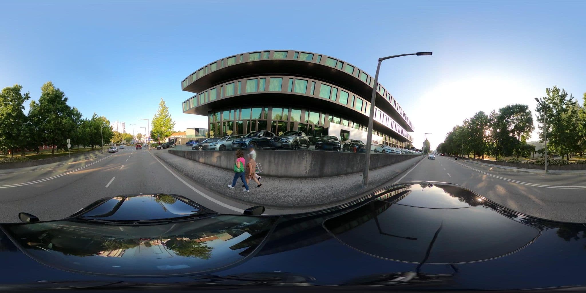 Street view near Axis Viana, Viana do Castelo — © sanjorgepinho (CC BY-SA · Mapillary)