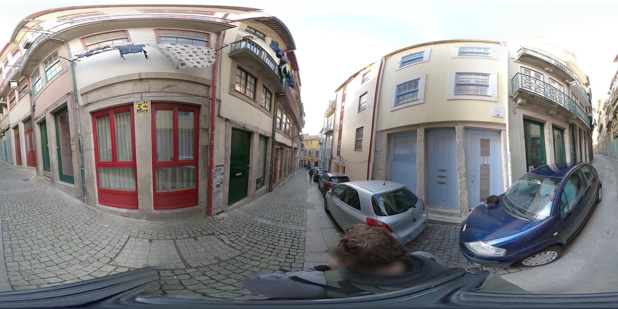 Street view near Porto Insight Apartments, Porto — © skfd (CC BY-SA · Mapillary)
