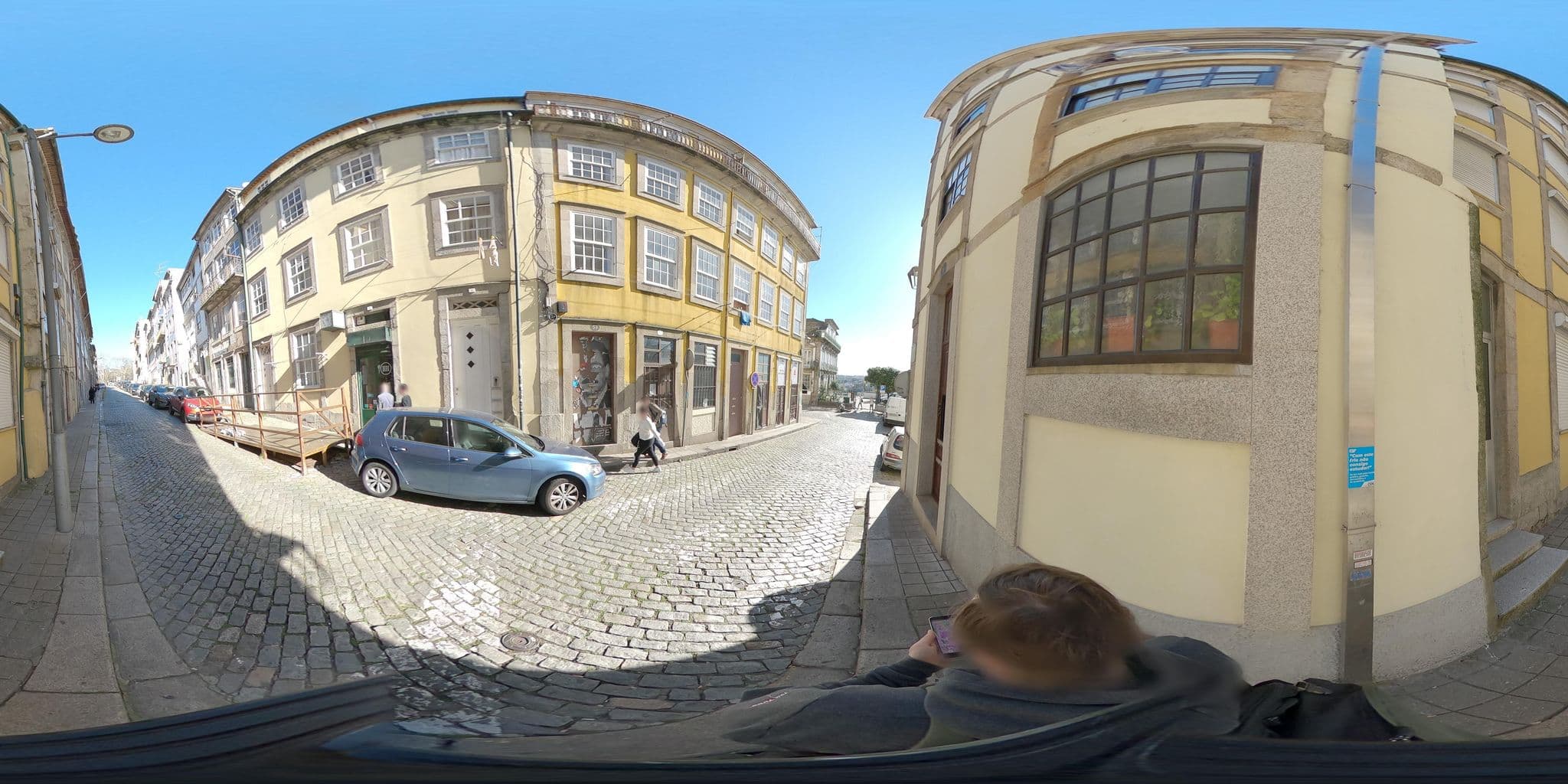 Street view near Virtudes City Lofts, Porto