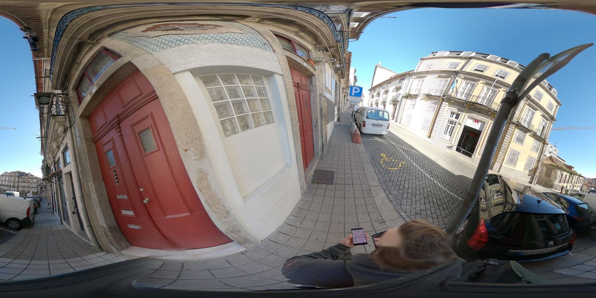 Street view near Mystay Porto, Porto