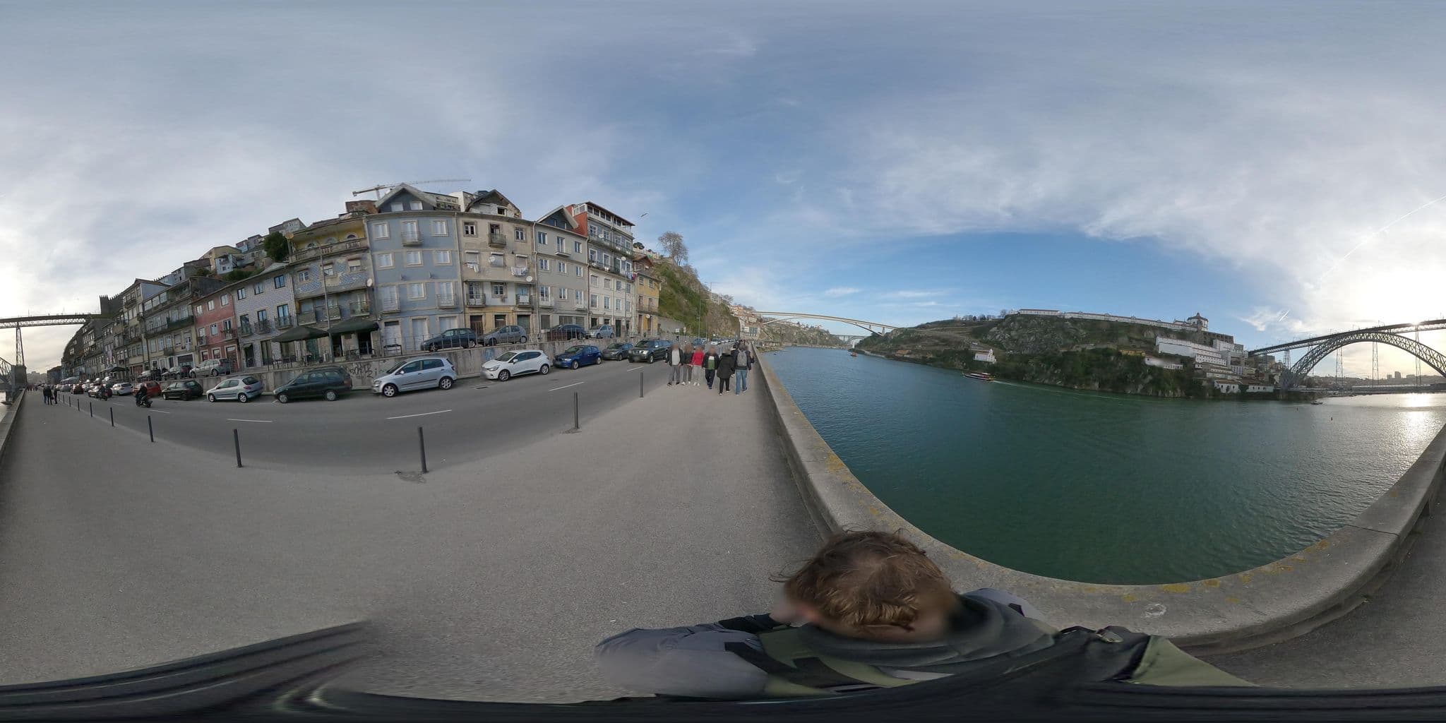 Street view near Gustave Eiffel Apartments, Porto