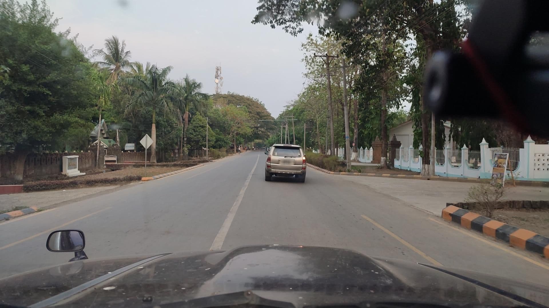 Street view near Mrauk U Nawarat Hotel, Mrauk U — © roadroid (CC BY-SA · Mapillary)