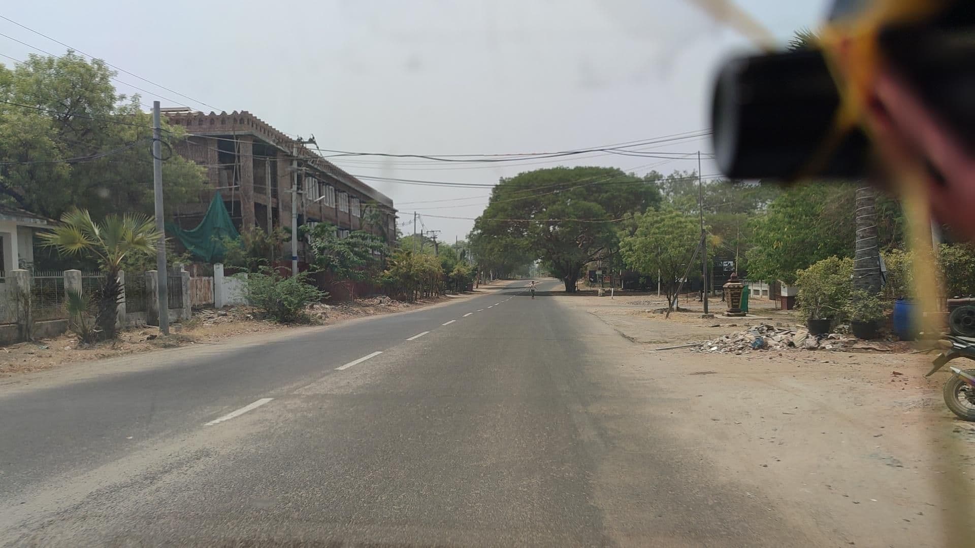Street view near Temple View Hotel, Nyaung-U — © roadroid (CC BY-SA · Mapillary)