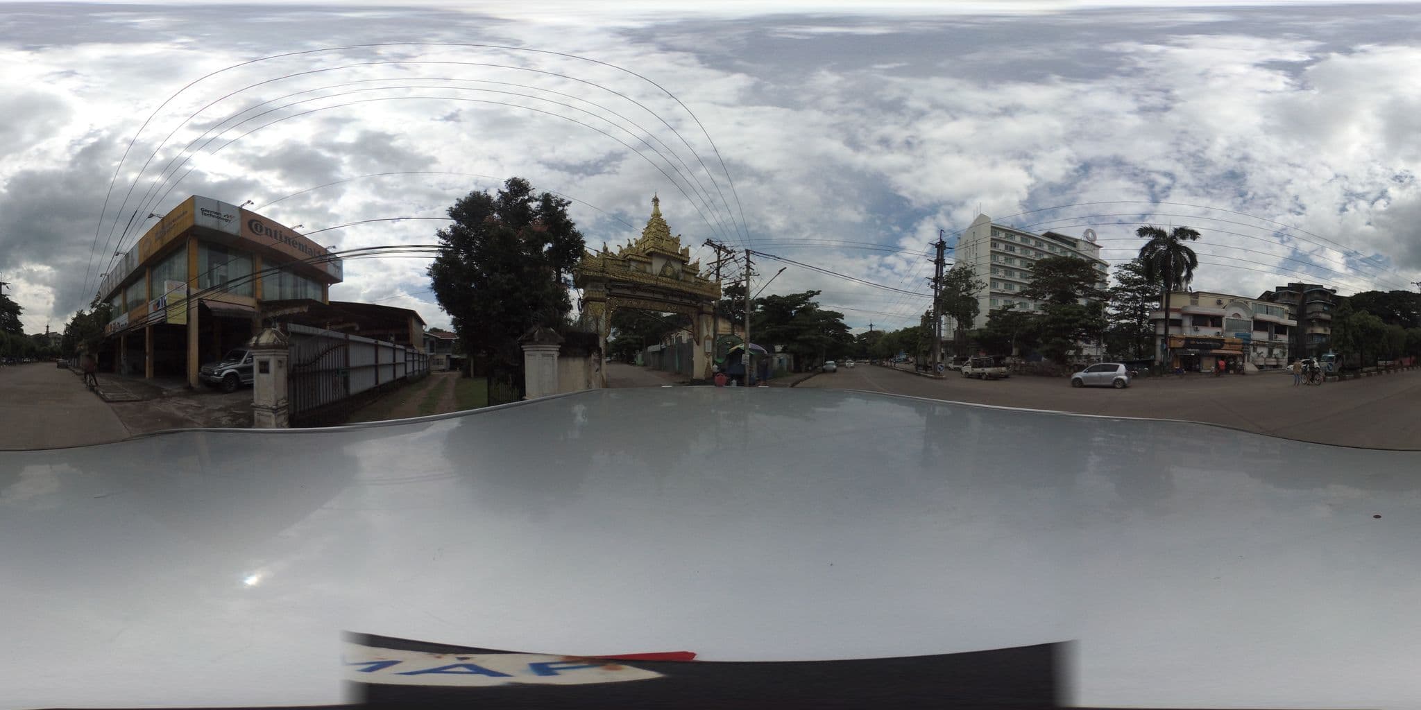 Street view near Stallion Hotel, Saw Bwar Gyi Kone — © dpsmap (CC BY-SA · Mapillary)