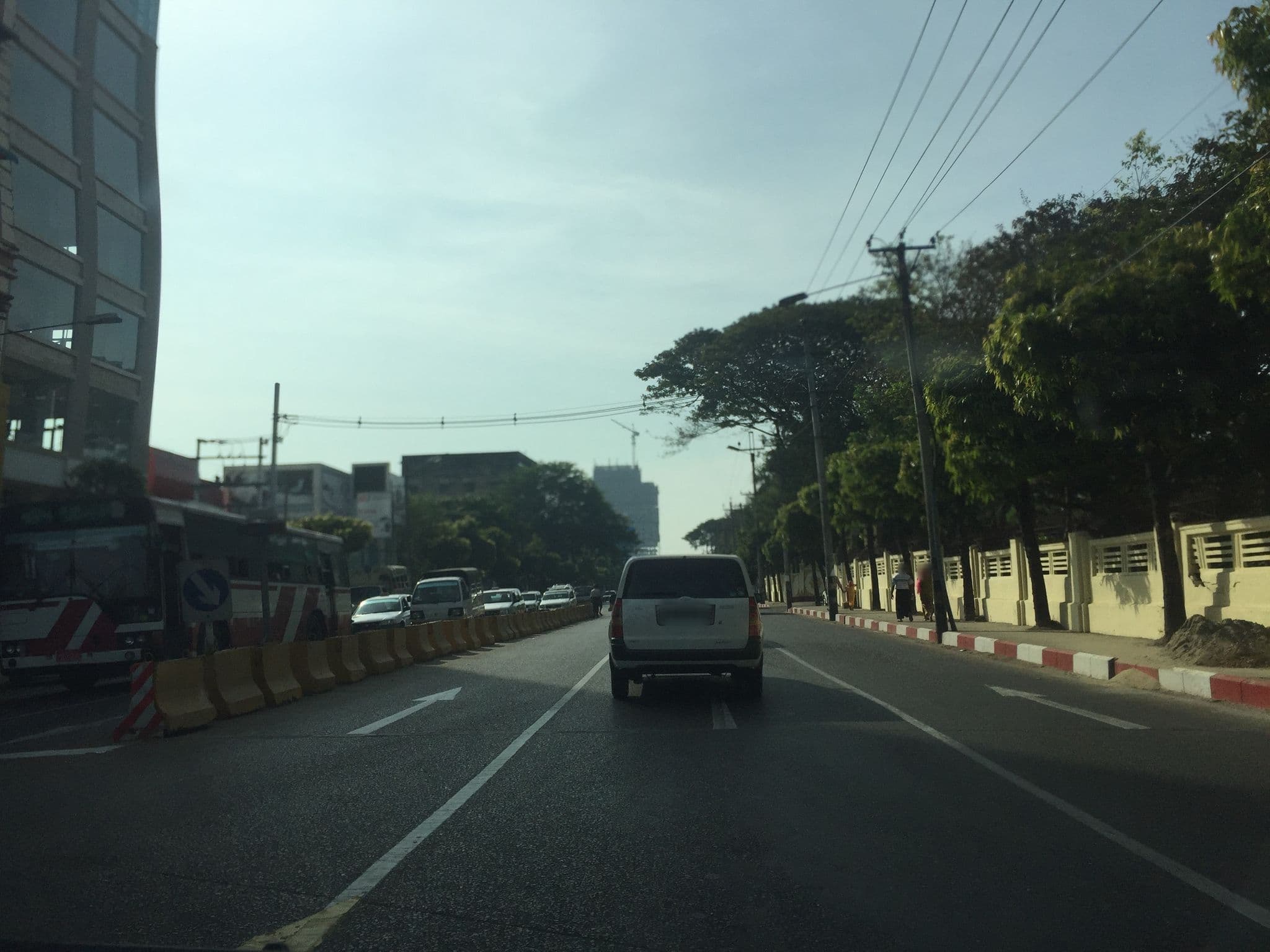 Street view near Tryp by Wyndham Yangon Hotel, Kyan Khin Su — © bonepyaesone (CC BY-SA · Mapillary)