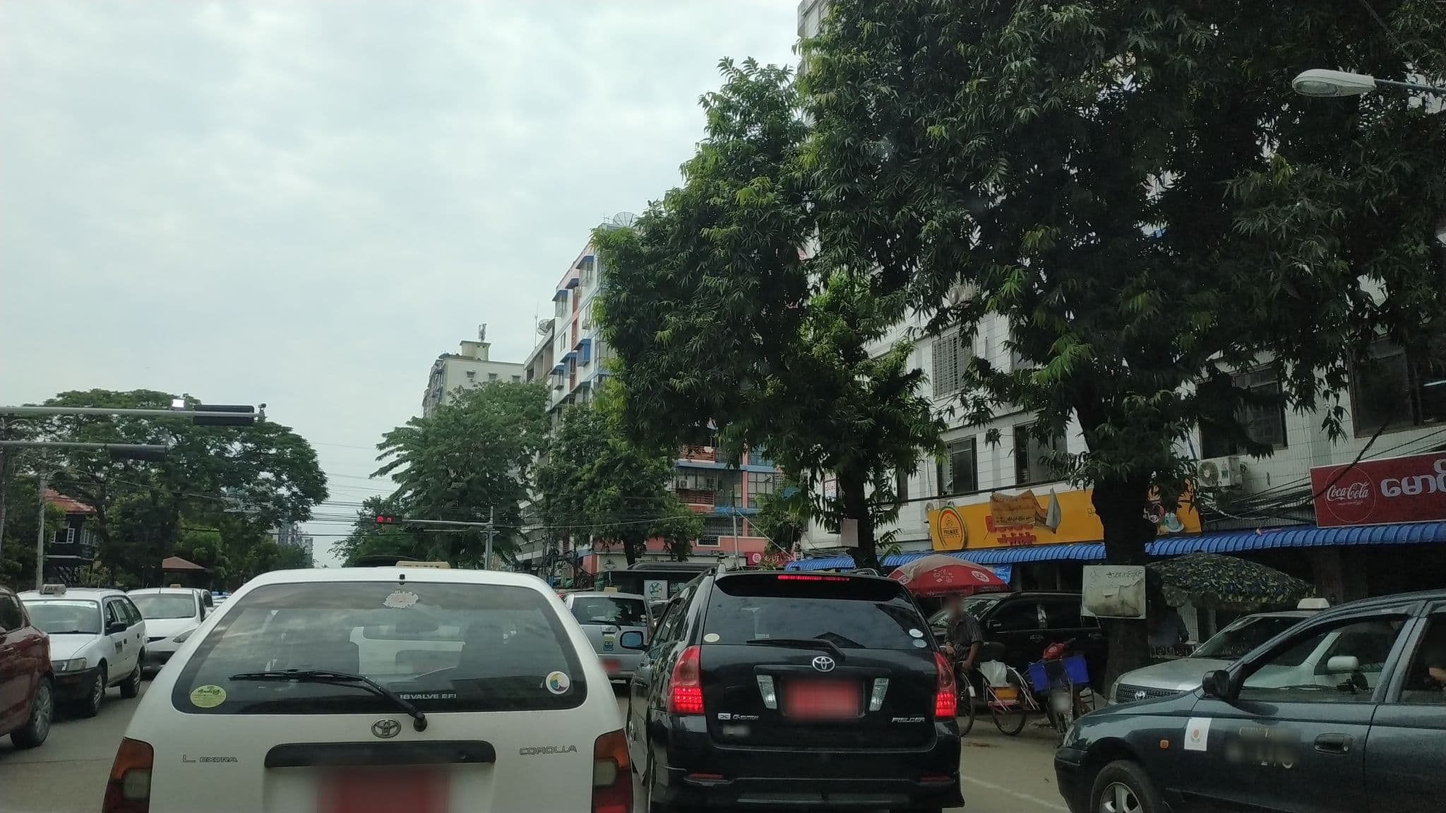 Street view near MK Hotel, Botataung — © kokoye2007 (CC BY-SA · Mapillary)