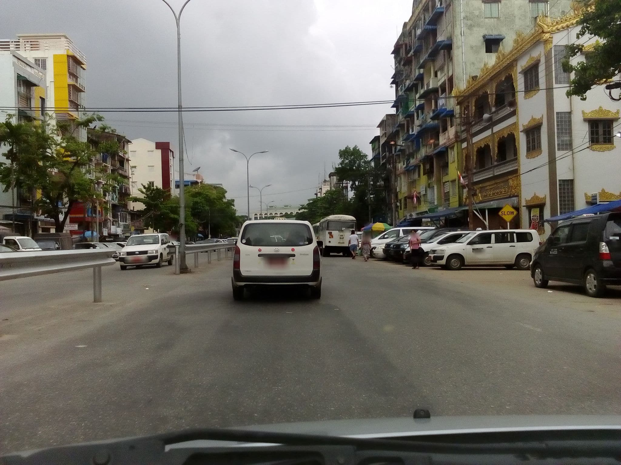 Street view near MY INN, Yangon — © coker (CC BY-SA · Mapillary)