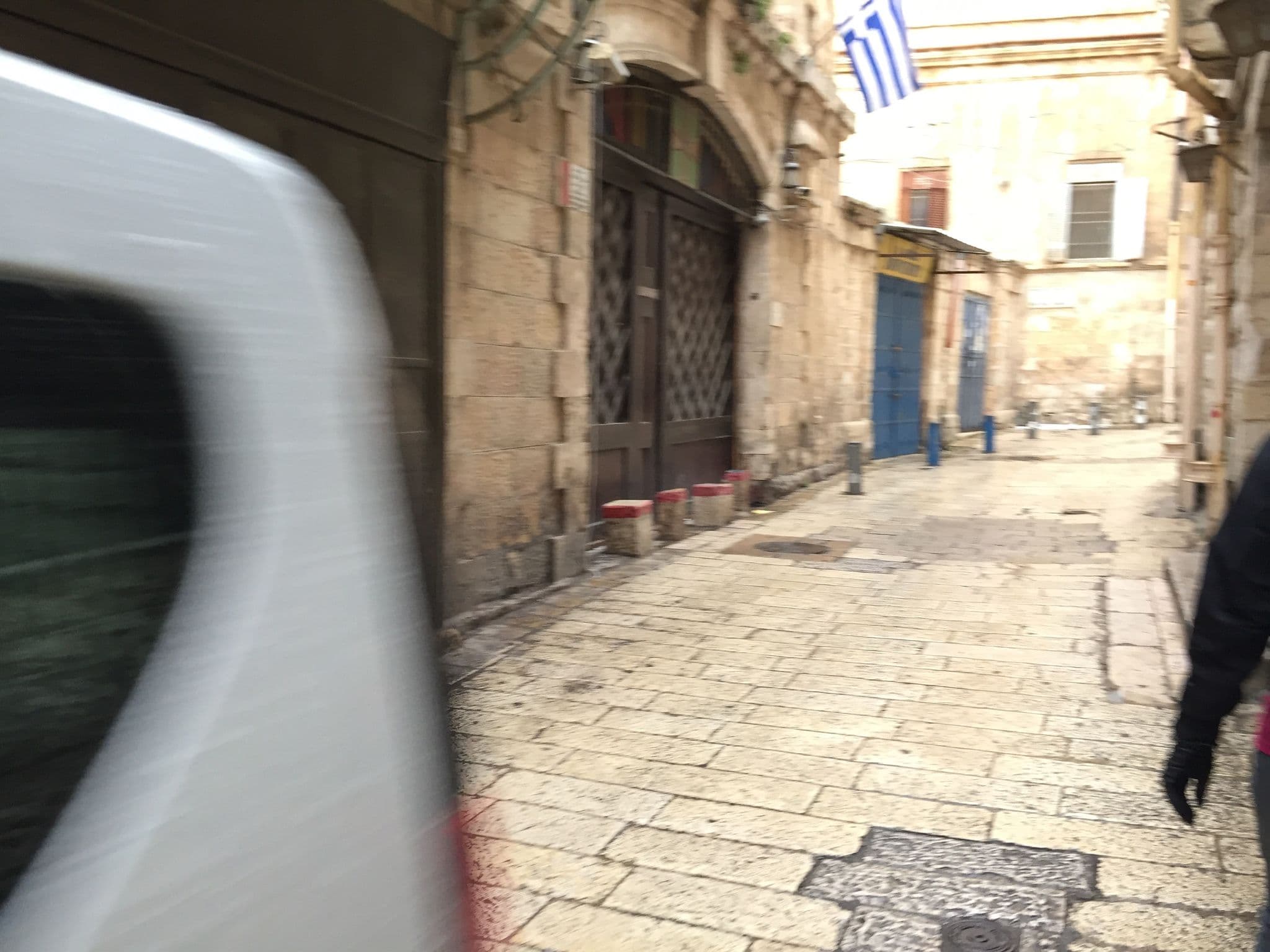 Street view near Gloria Hotel, West Jerusalem — © richlv (CC BY-SA · Mapillary)