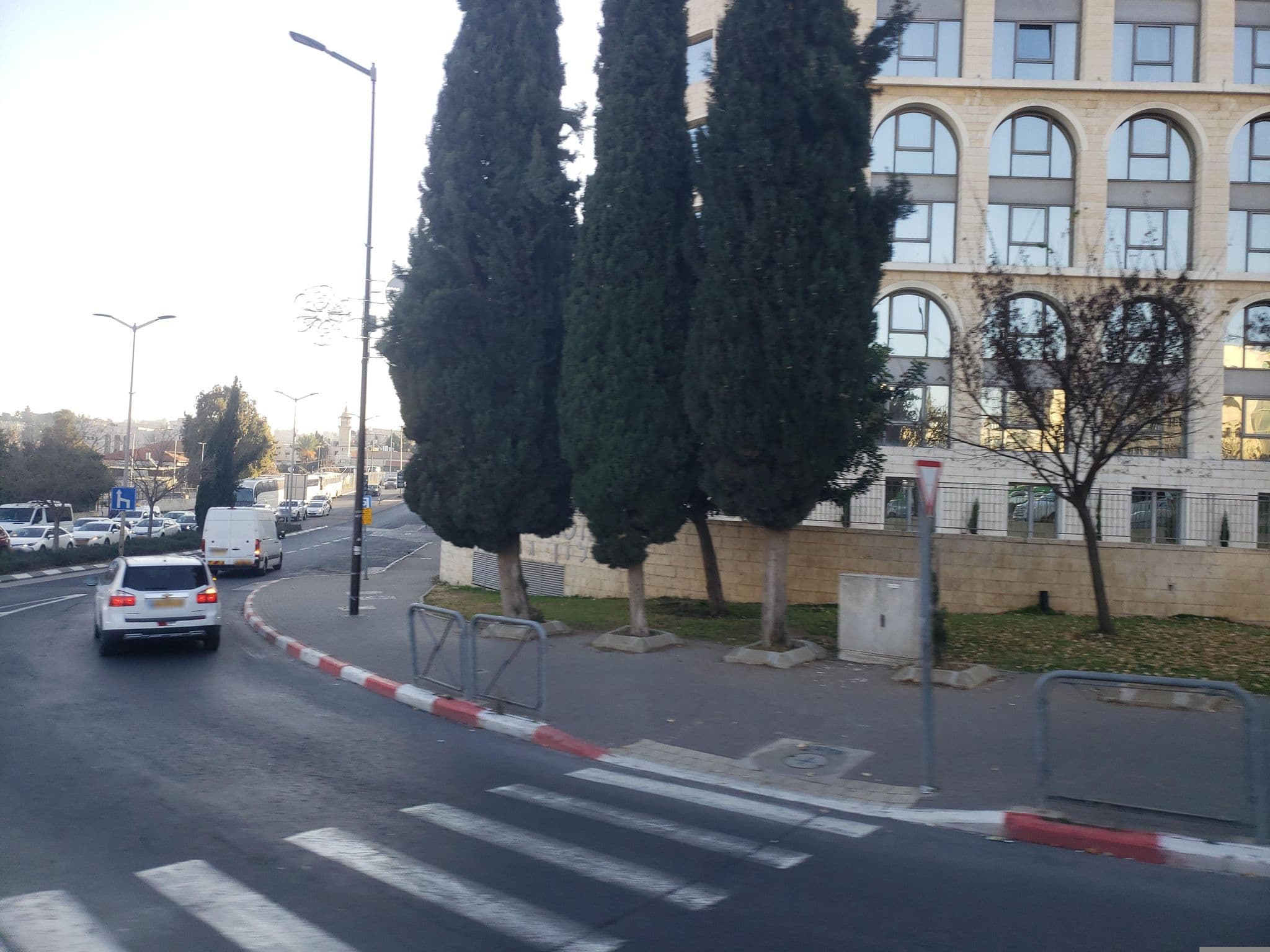 Street view near Grand Court Hotel Jerusalem, West Jerusalem — © mapfool (CC BY-SA · Mapillary)