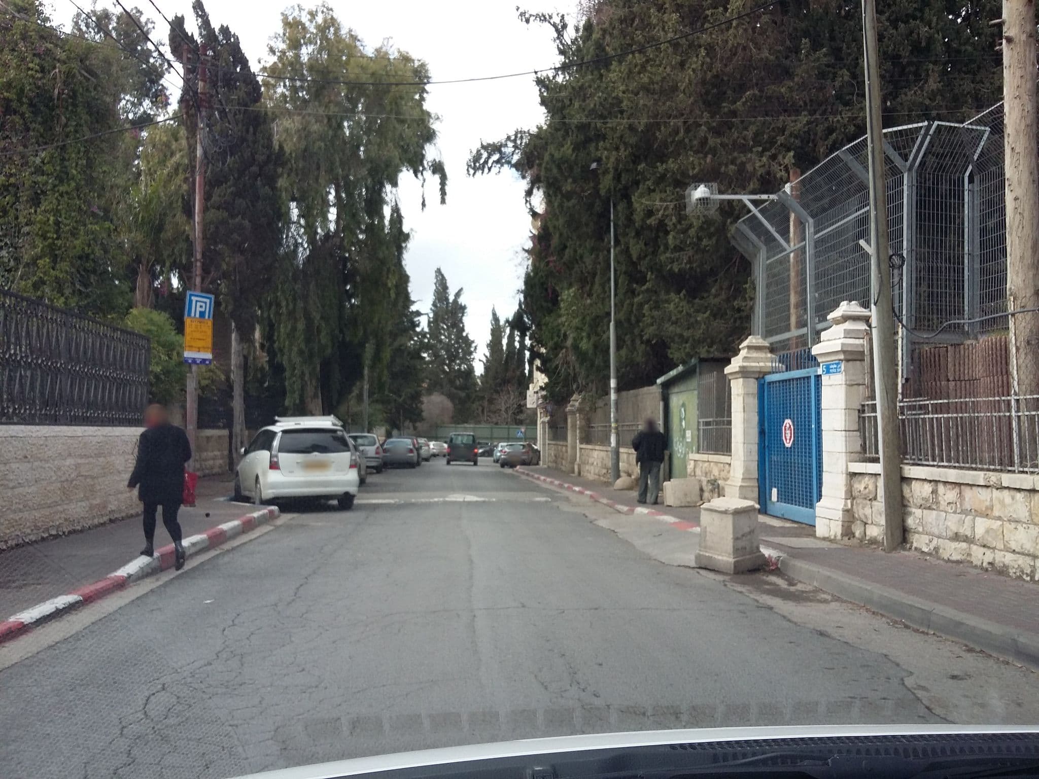 Street view near All Seasons Boutique Hotel, West Jerusalem — © woodybz (CC BY-SA · Mapillary)