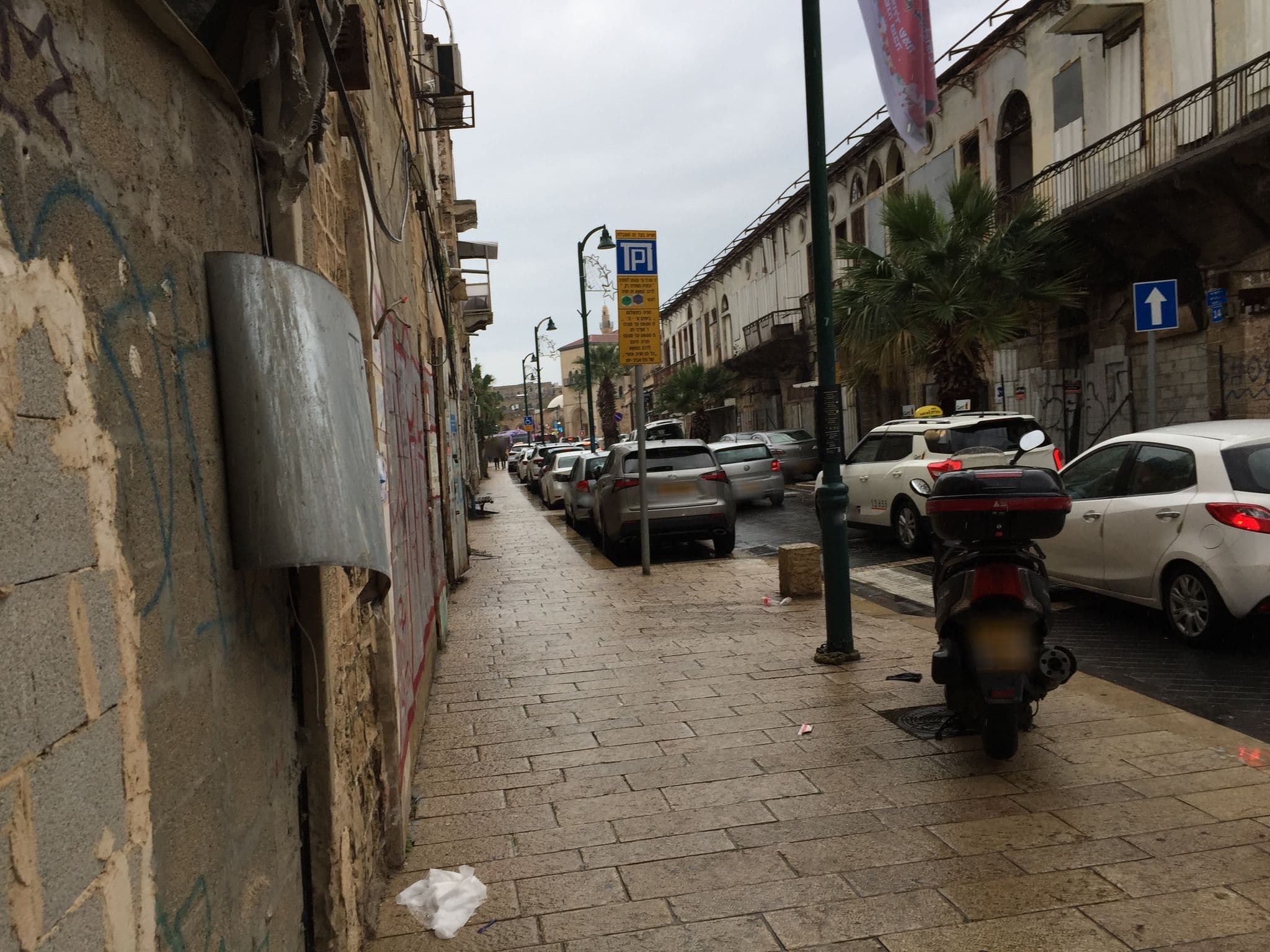 Street view near Sweet Inn, Jaffa — © richlv (CC BY-SA · Mapillary)