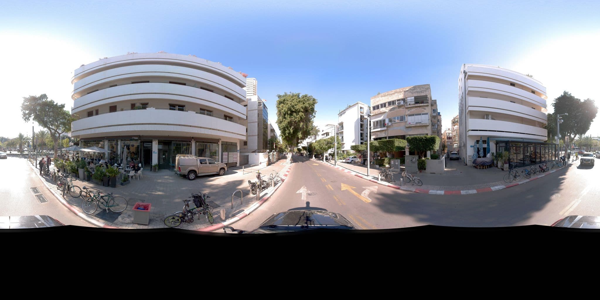 Street view near Room 308, Tel Aviv — © jeffreymartin (CC BY-SA · Mapillary)