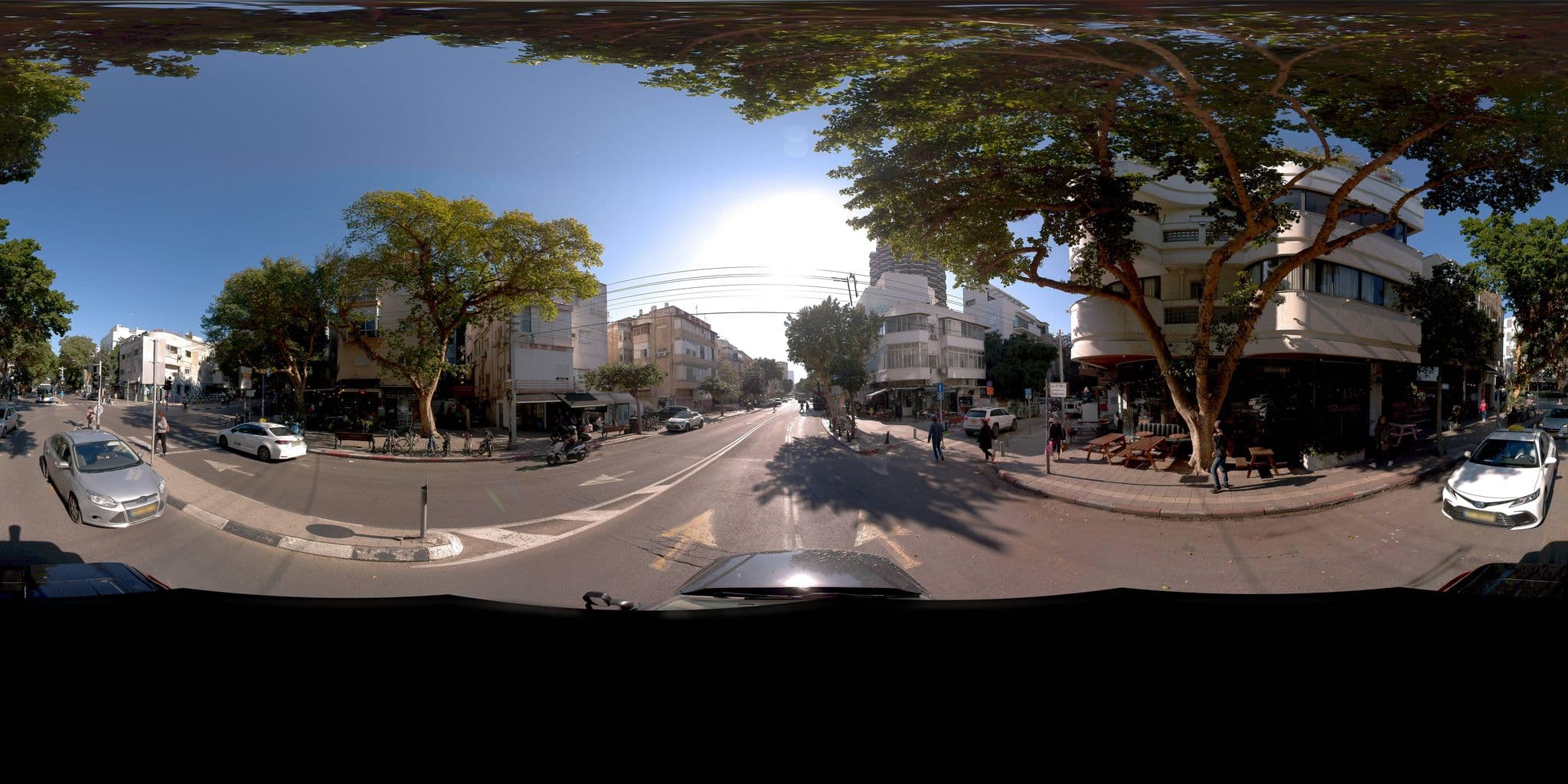 Street view near Hotel, Tel Aviv — © jeffreymartin (CC BY-SA · Mapillary)