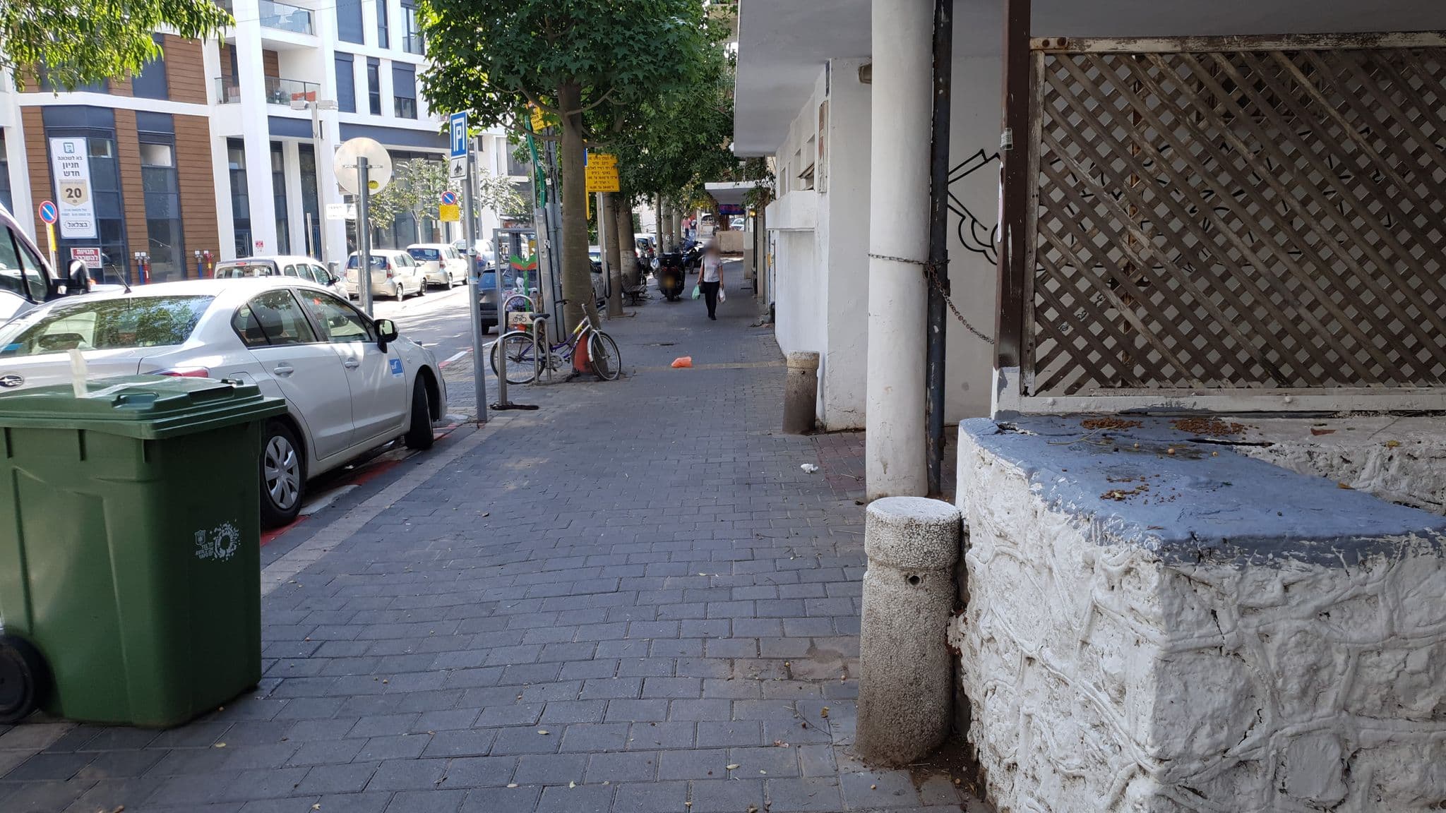 Street view near Hotel Saul, Tel Aviv — © jopparn (CC BY-SA · Mapillary)