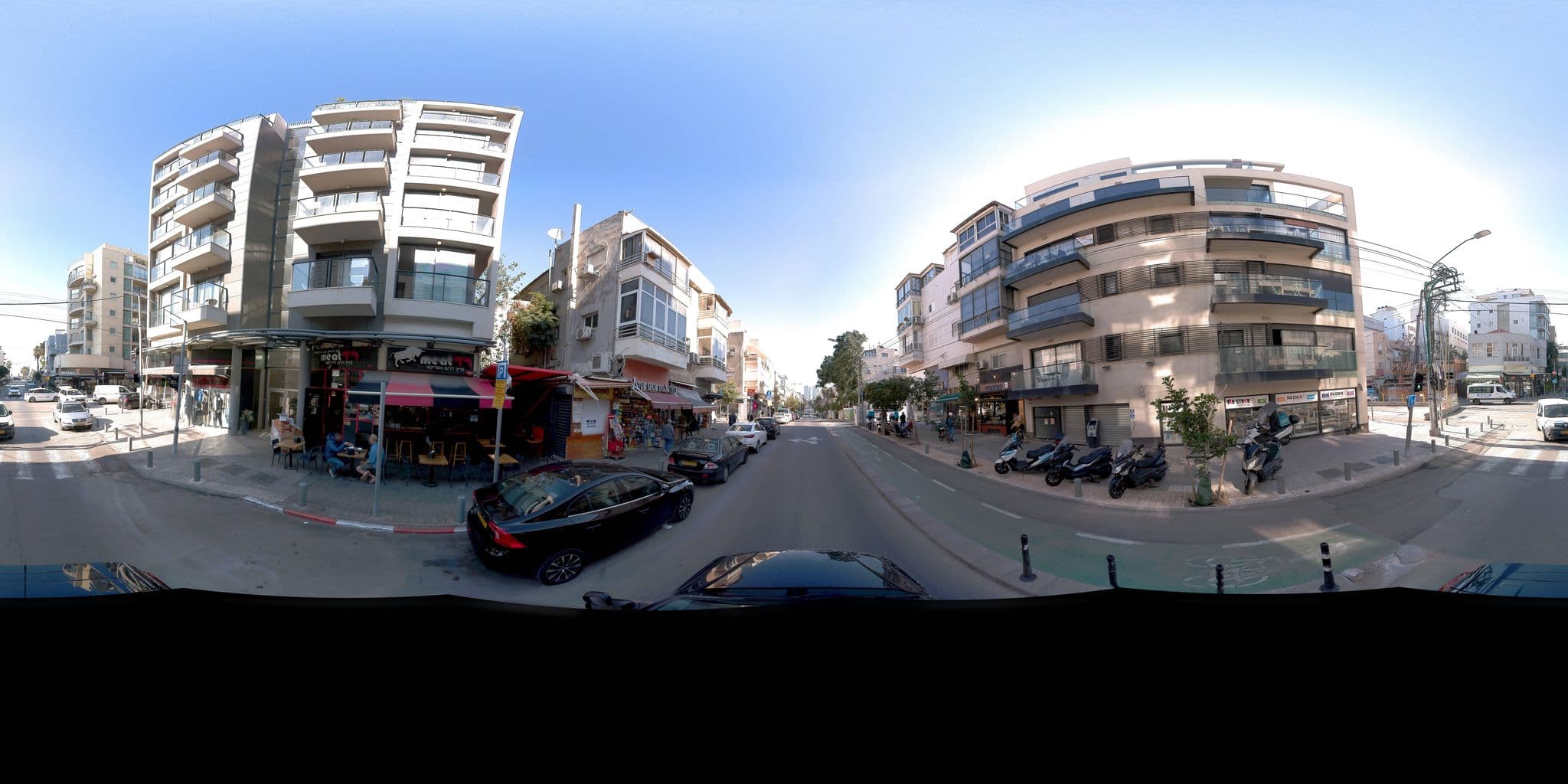 Street view near Appartementje, Tel Aviv — © jeffreymartin (CC BY-SA · Mapillary)