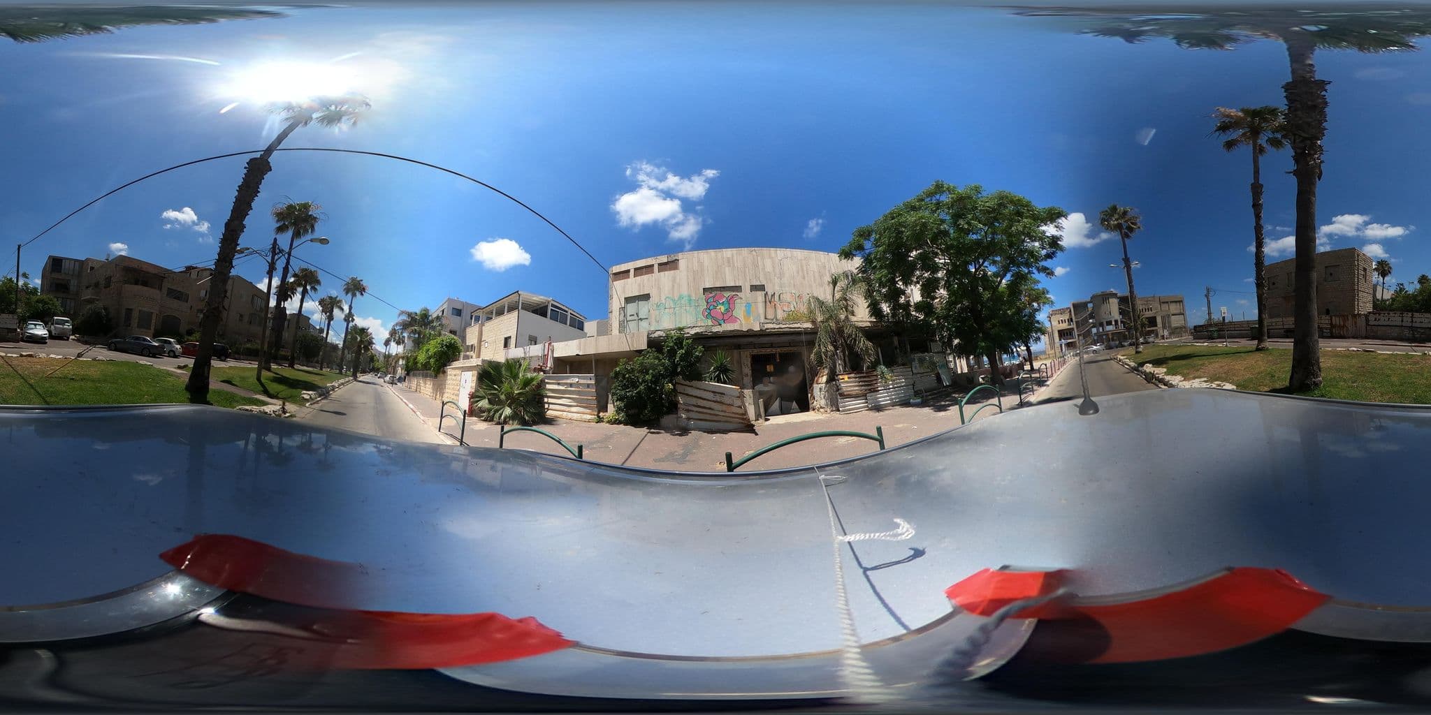 Street view near Domus Bat Galim Hotel מלון דומוס בת גלים, Haifa — © trigSkarim (CC BY-SA · Mapillary)