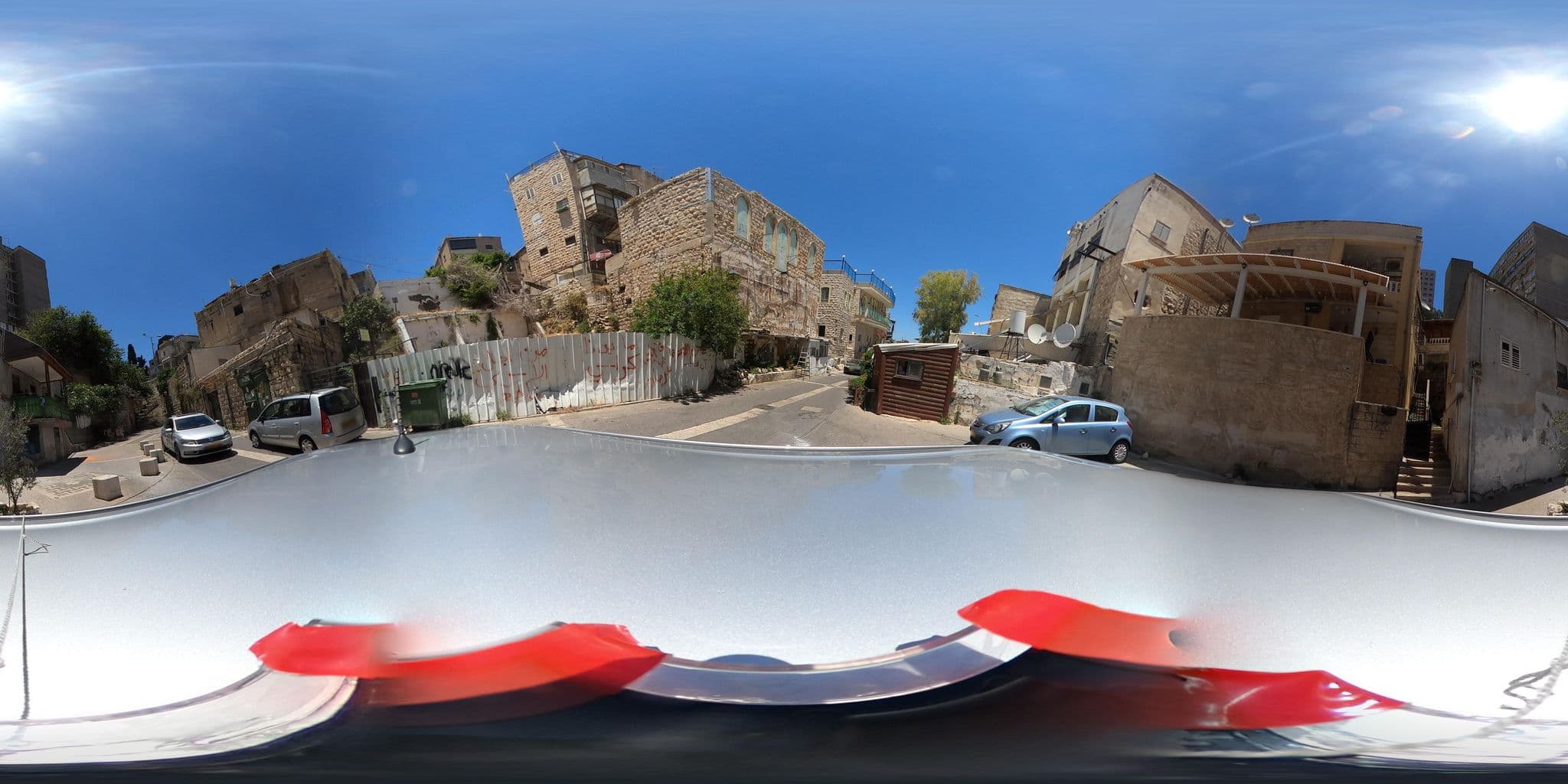 Street view near Maya Guesthouse, Haifa — © trigSkarim (CC BY-SA · Mapillary)