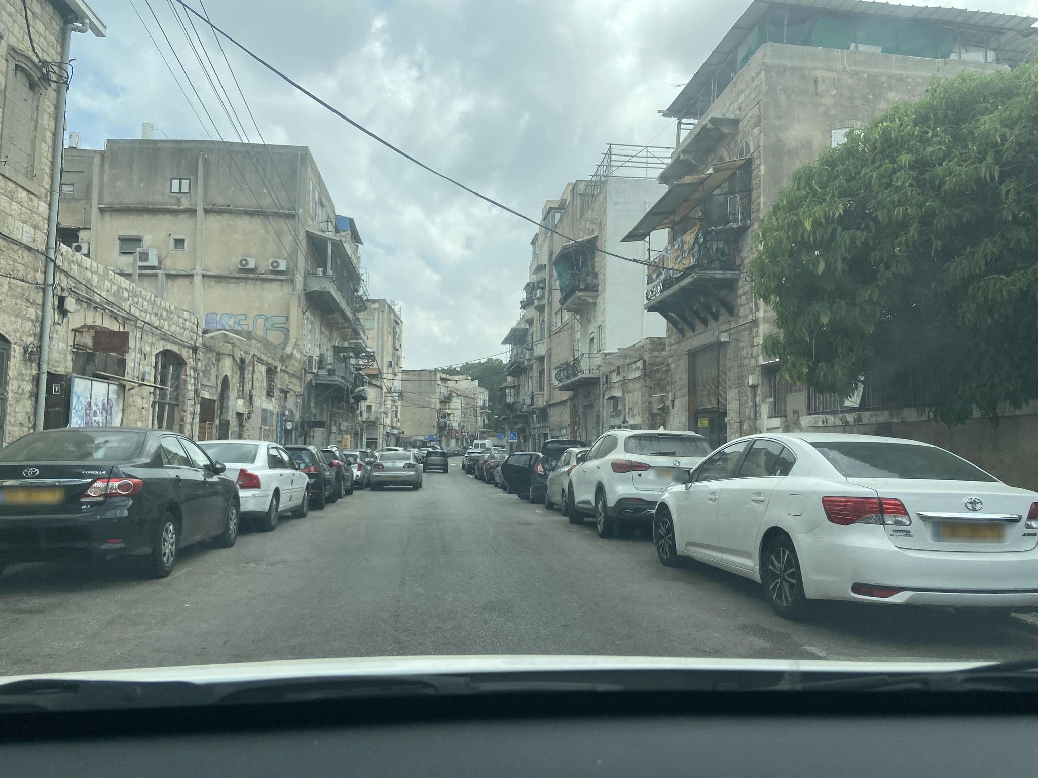 Street view near Saint Charles Guest House, Haifa — © omerbar (CC BY-SA · Mapillary)