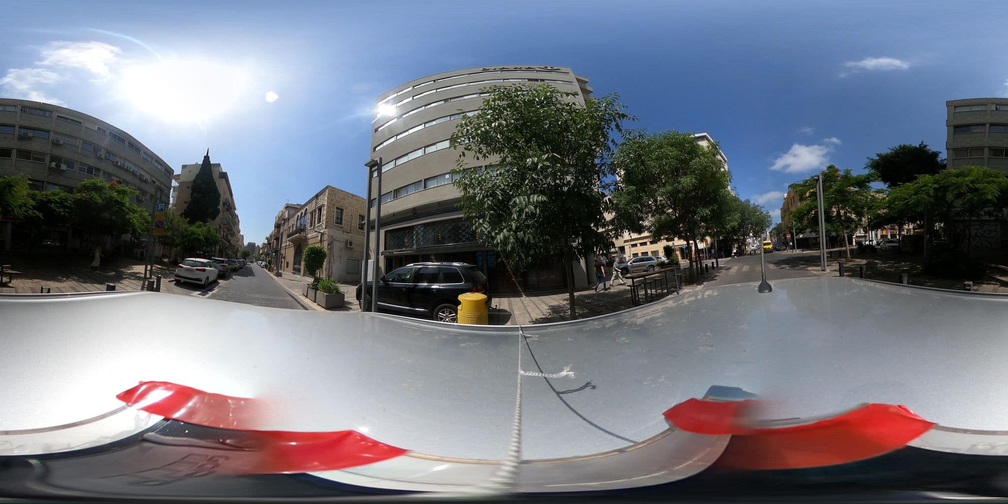 Street view near Diana Seaport Apartments, Haifa — © trigSkarim (CC BY-SA · Mapillary)