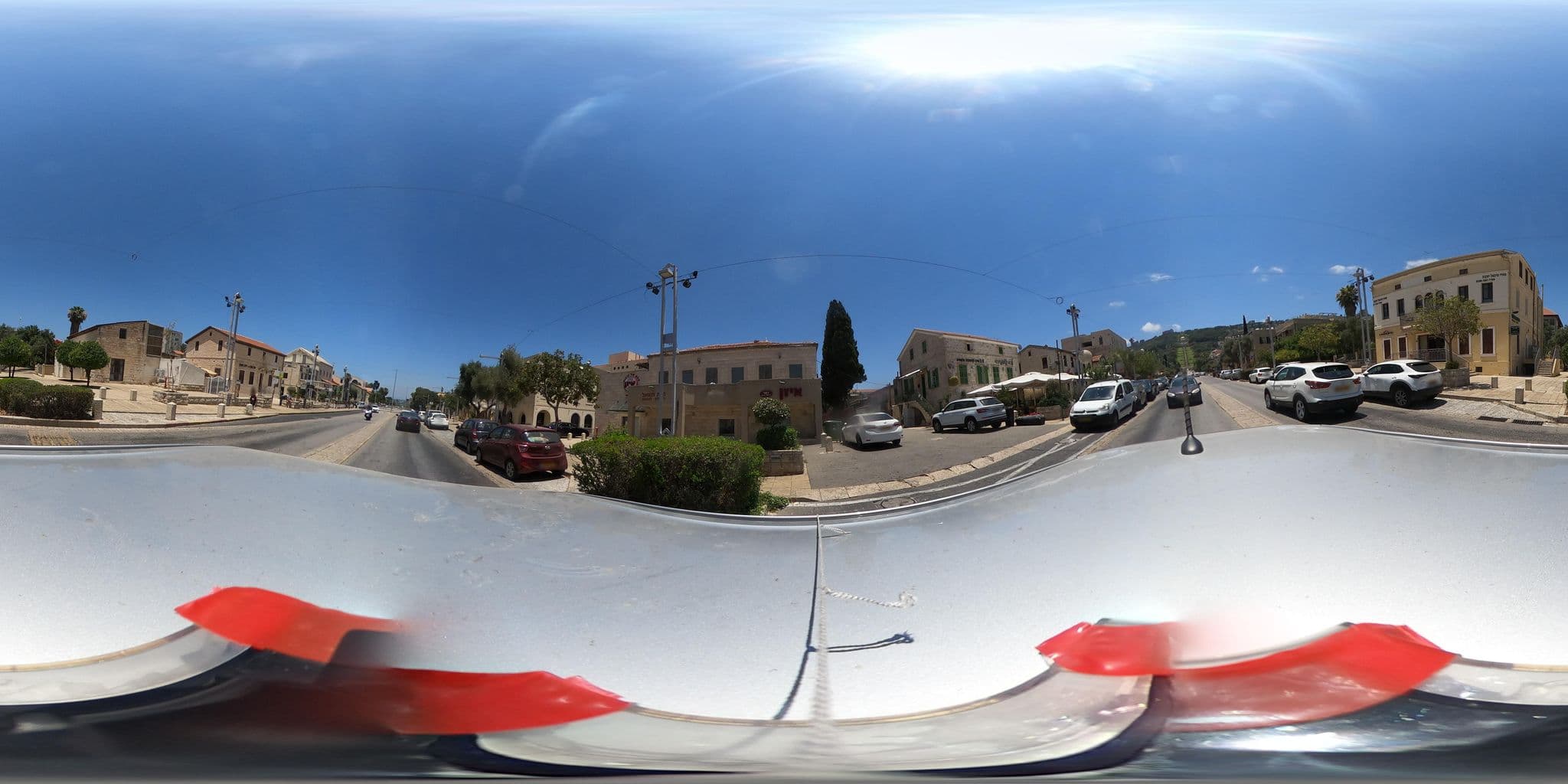 Street view near Haddad Guest House, Haifa — © trigSkarim (CC BY-SA · Mapillary)