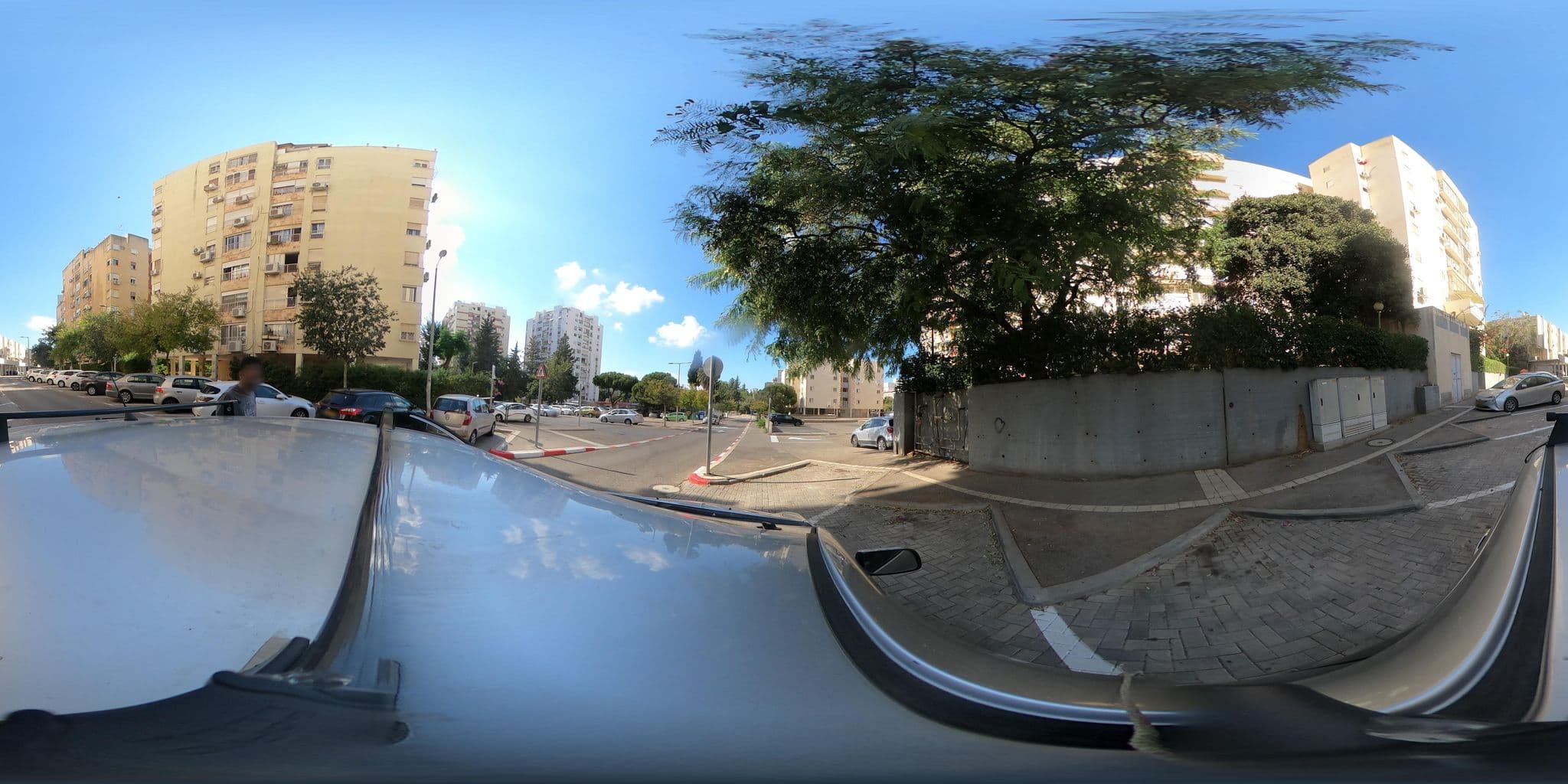 Street view near Hanita str. 9, Haifa — © trigSkarim (CC BY-SA · Mapillary)