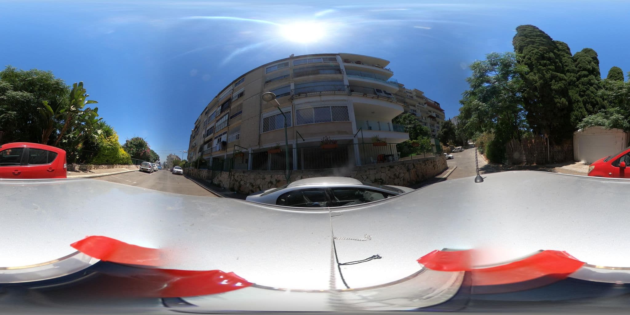 Street view near Biet Ami, Haifa — © trigSkarim (CC BY-SA · Mapillary)