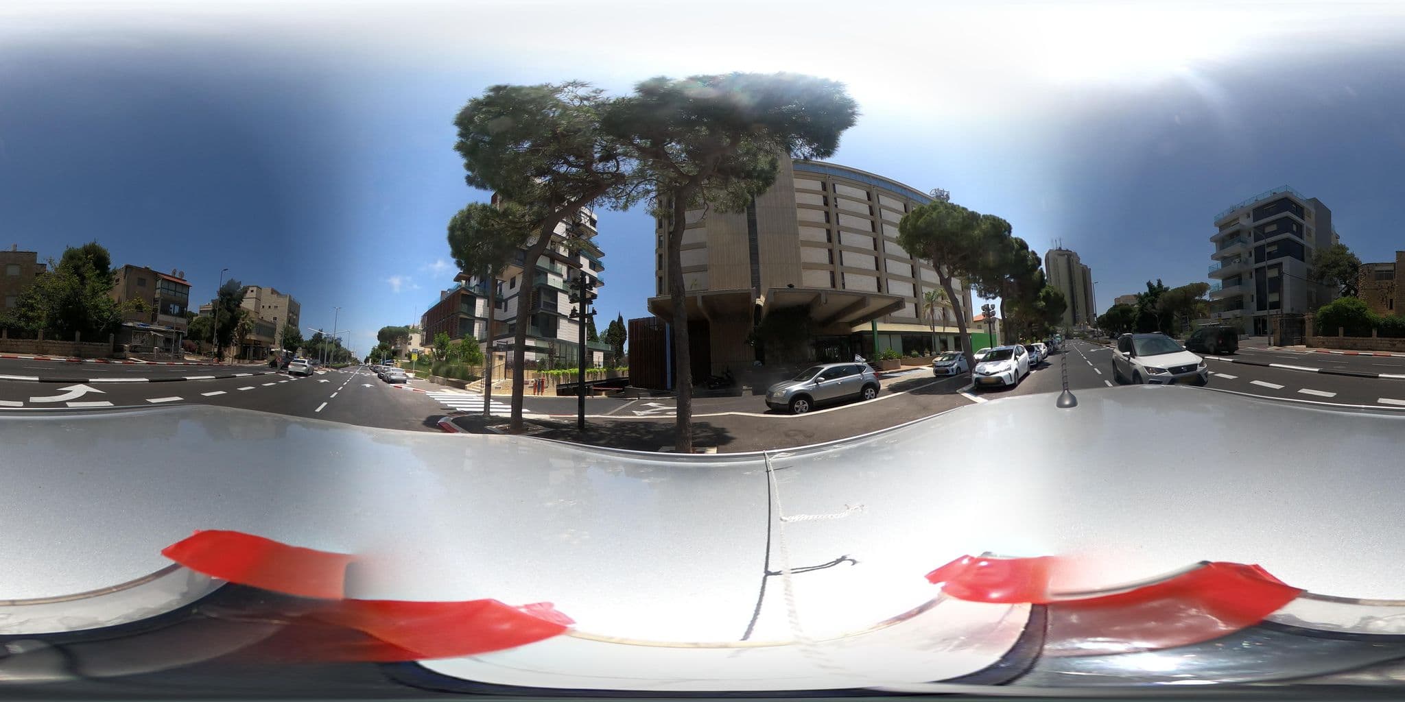 Street view near Nof Hotel Haifa, Haifa — © trigSkarim (CC BY-SA · Mapillary)
