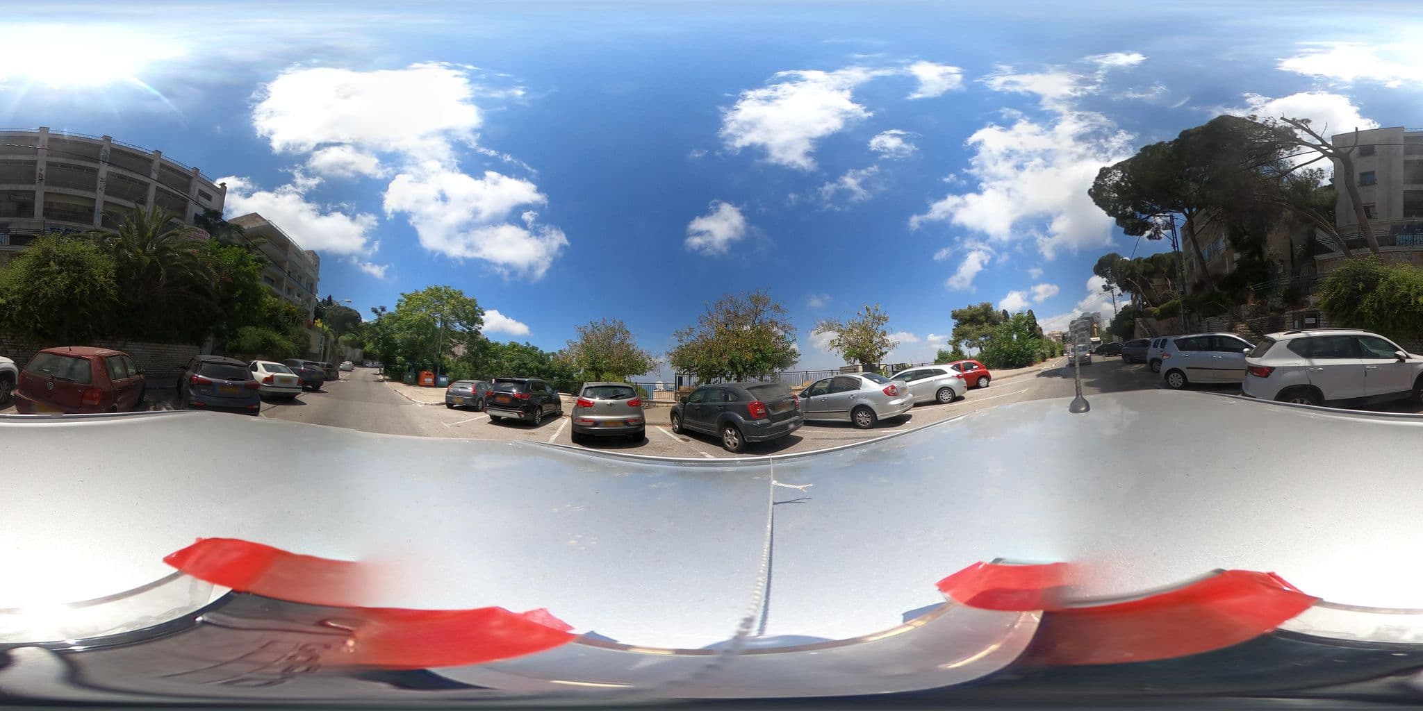 Street view near Dan Gardens, Haifa — © trigSkarim (CC BY-SA · Mapillary)