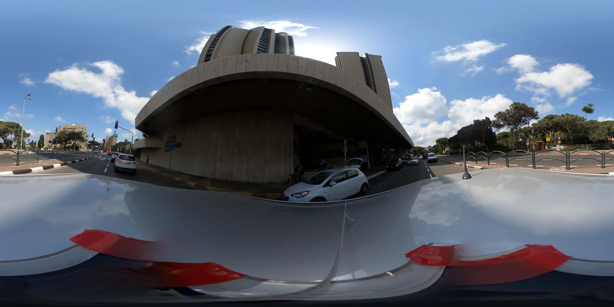 Street view near Dan Panorama, Haifa — © trigSkarim (CC BY-SA · Mapillary)