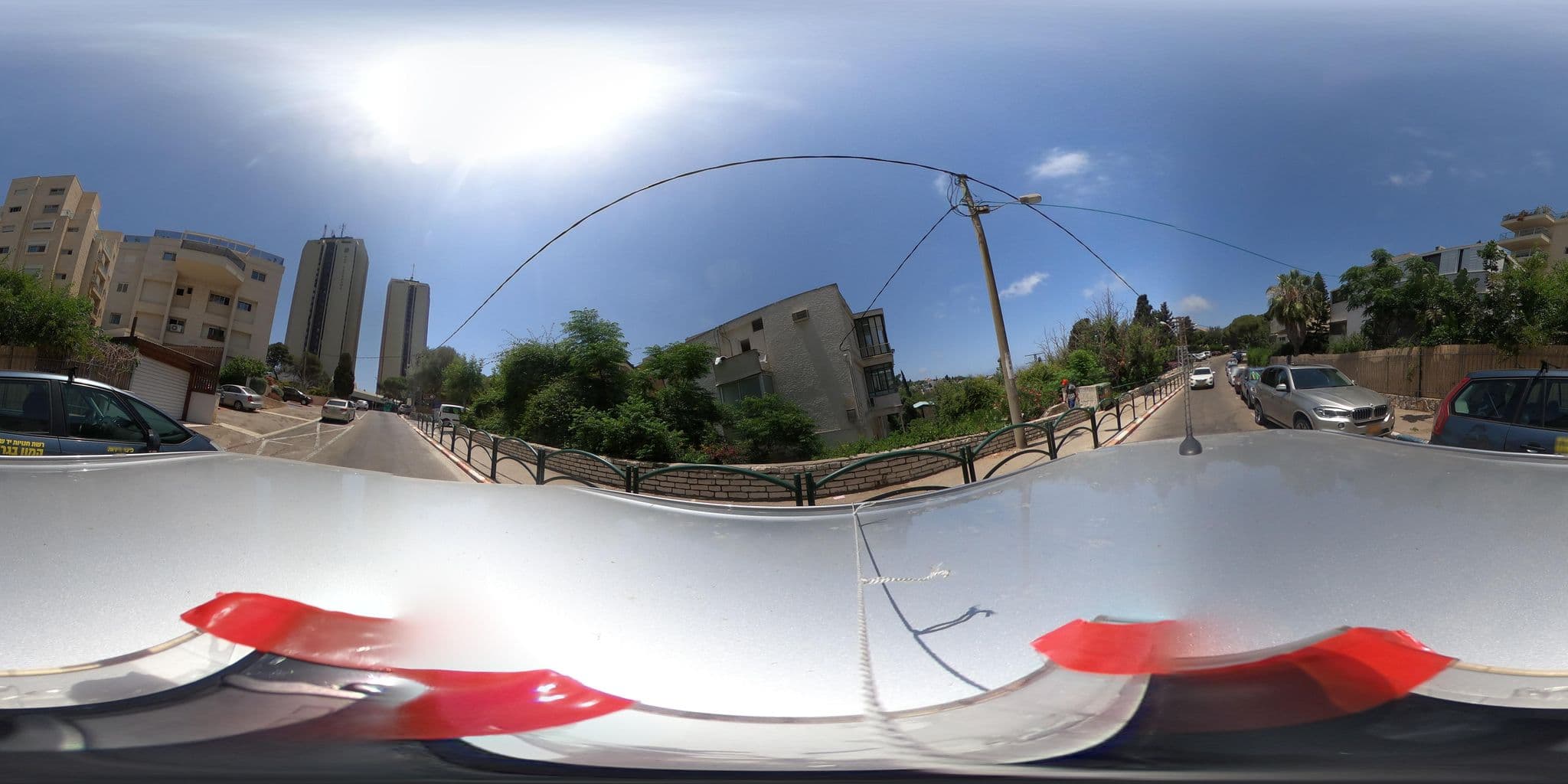 Street view near Carmella Boutique Hotel, Haifa — © trigSkarim (CC BY-SA · Mapillary)