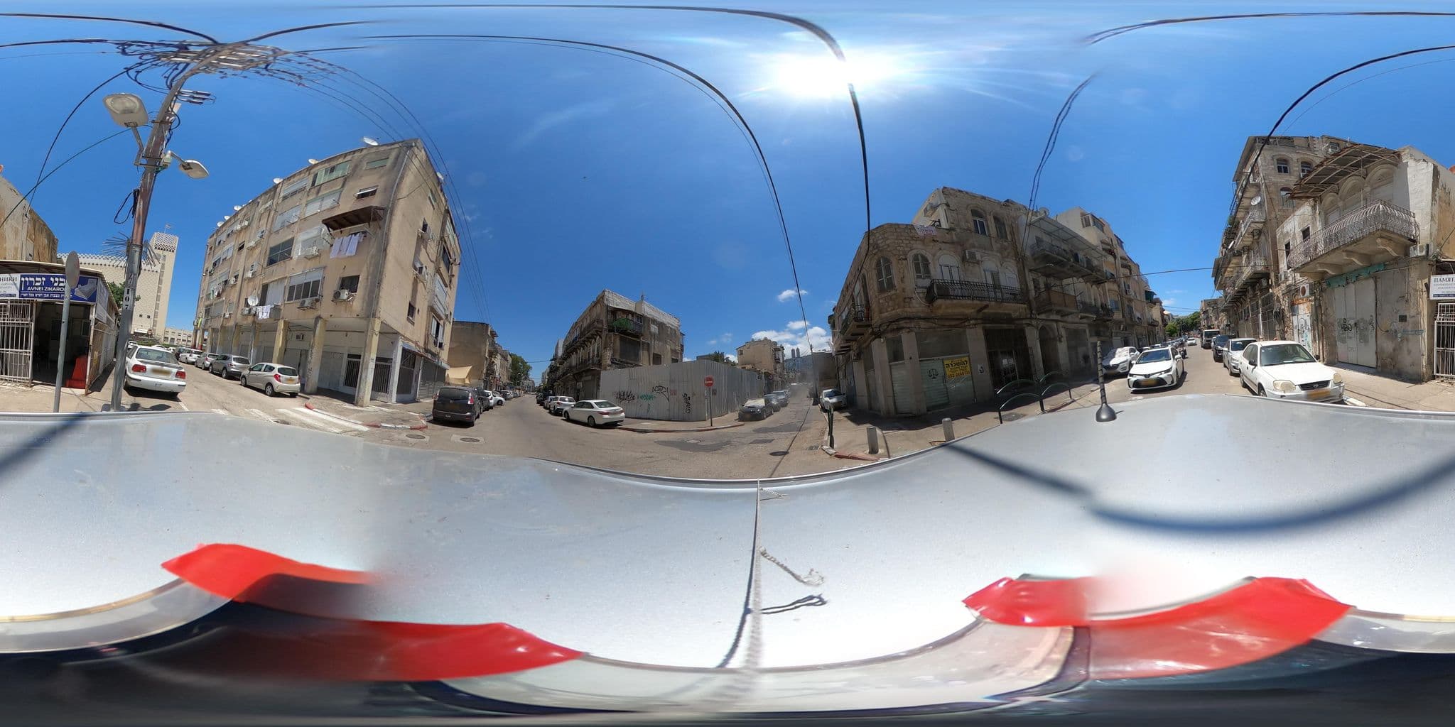 Street view near Boutique Agam Hahoresh, Haifa — © trigSkarim (CC BY-SA · Mapillary)