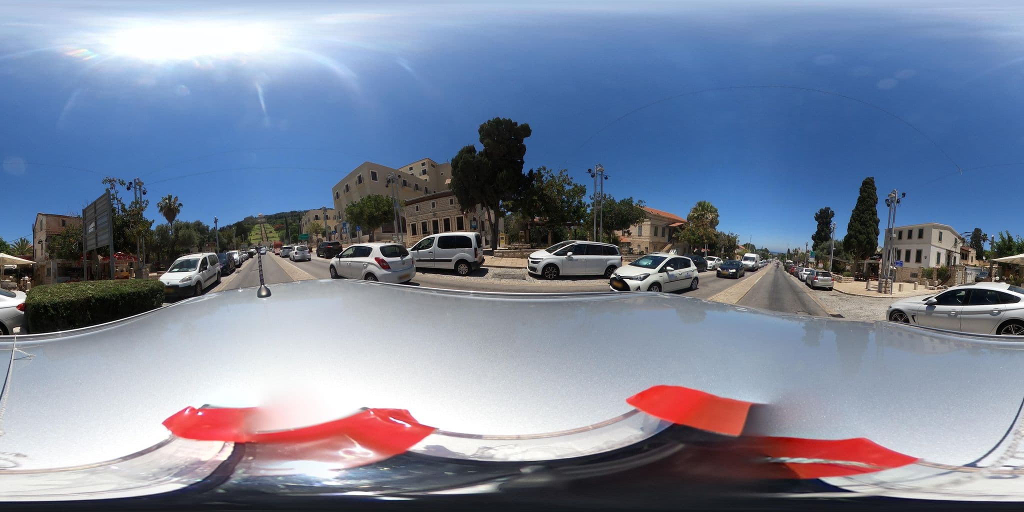 Street view near Santa Maria Guest House, Haifa — © trigSkarim (CC BY-SA · Mapillary)