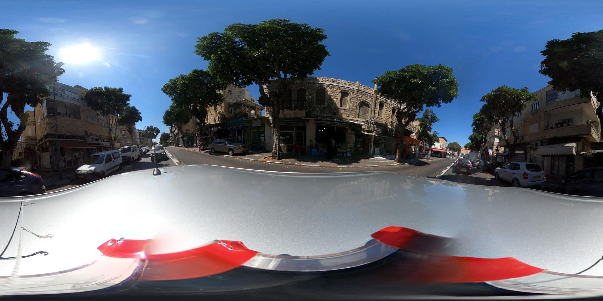 Street view near Eden Hotel, Haifa — © trigSkarim (CC BY-SA · Mapillary)