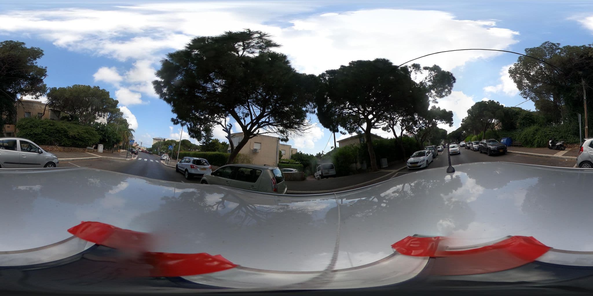 Street view near מלון הר הכרמל, Haifa — © trigSkarim (CC BY-SA · Mapillary)