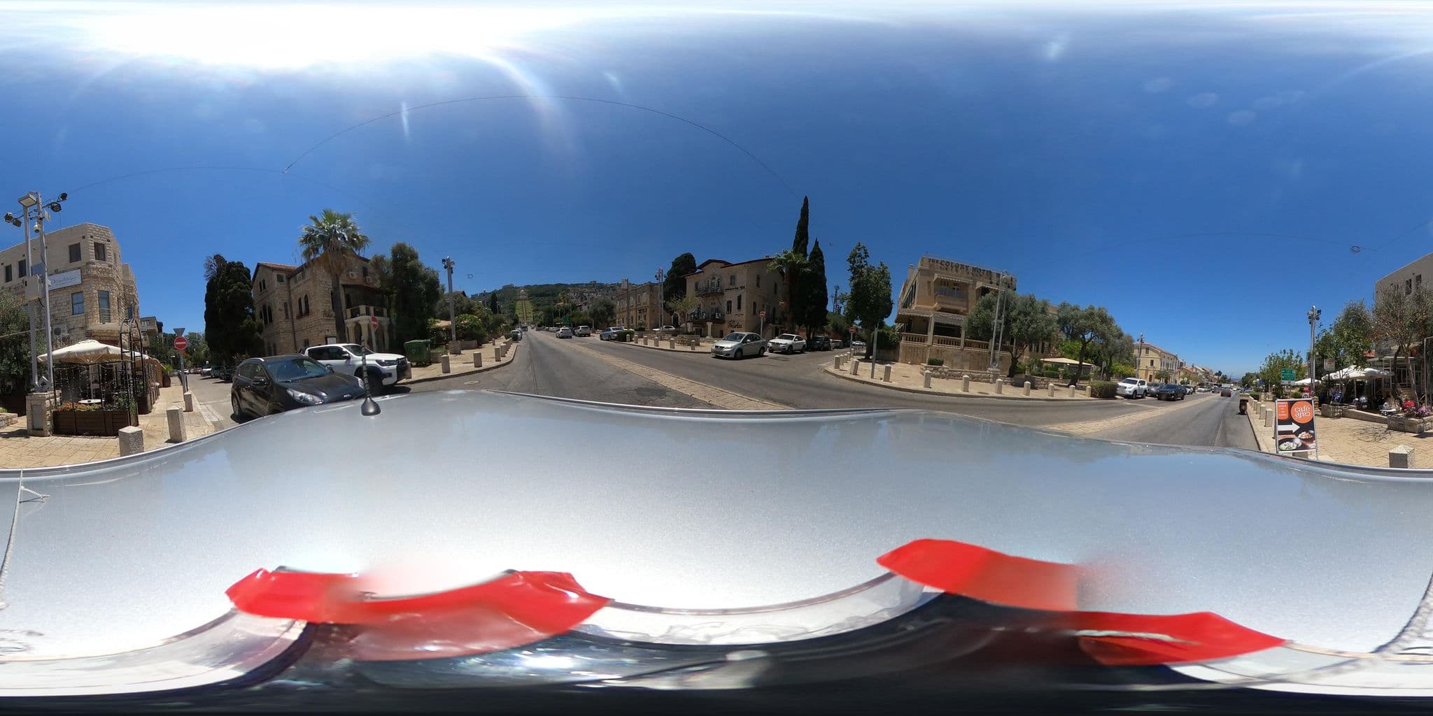 Street view near Atelier Luxury Rooms, Haifa — © trigSkarim (CC BY-SA · Mapillary)