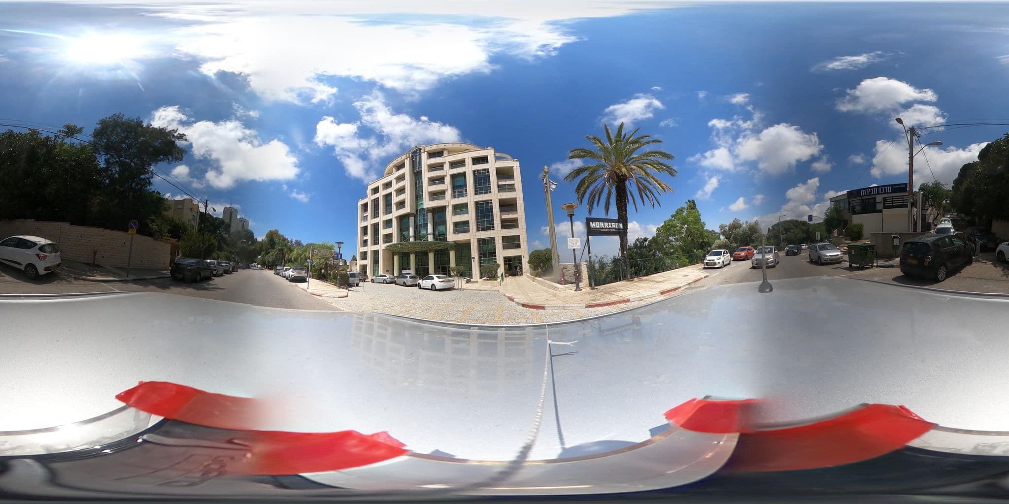 Street view near Crowne Plaza, Haifa — © trigSkarim (CC BY-SA · Mapillary)